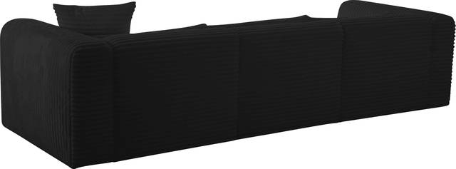 Cableswynd Black 3 Pc Right Arm Chaise Sectional - Thumbnail - Image 5