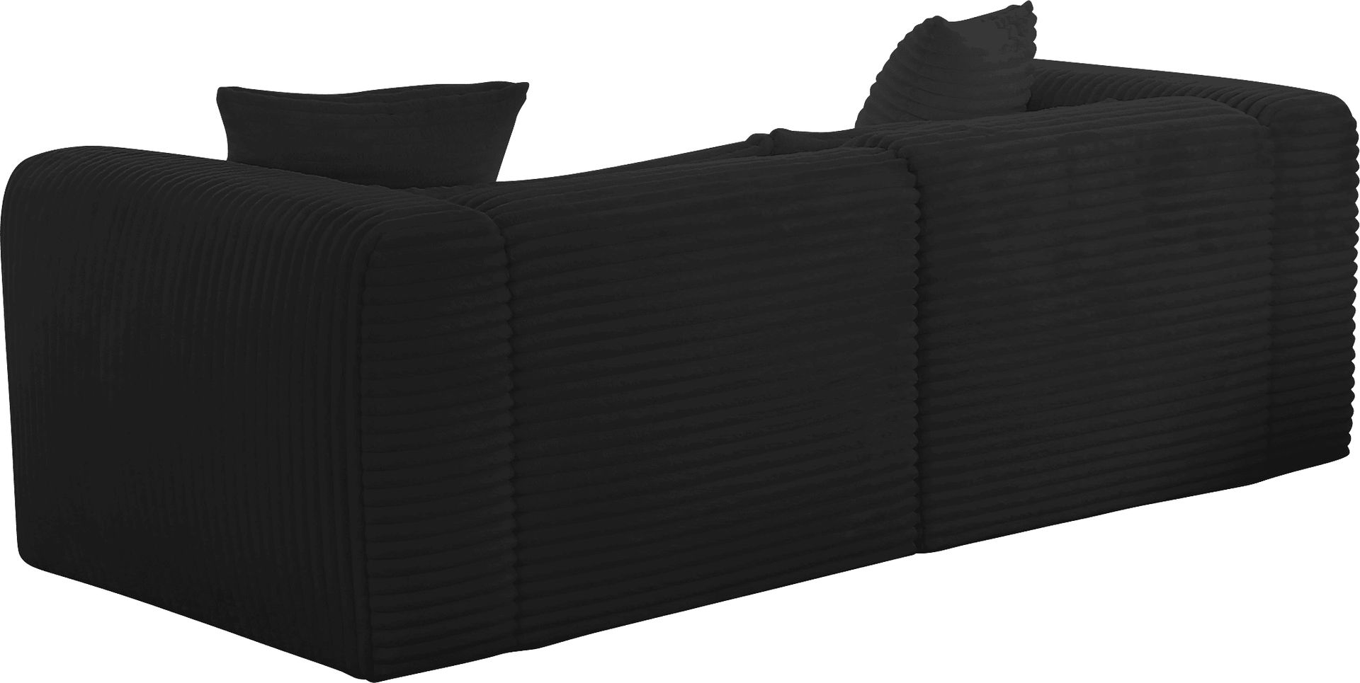 Cableswynd Black Loveseat - Image 3