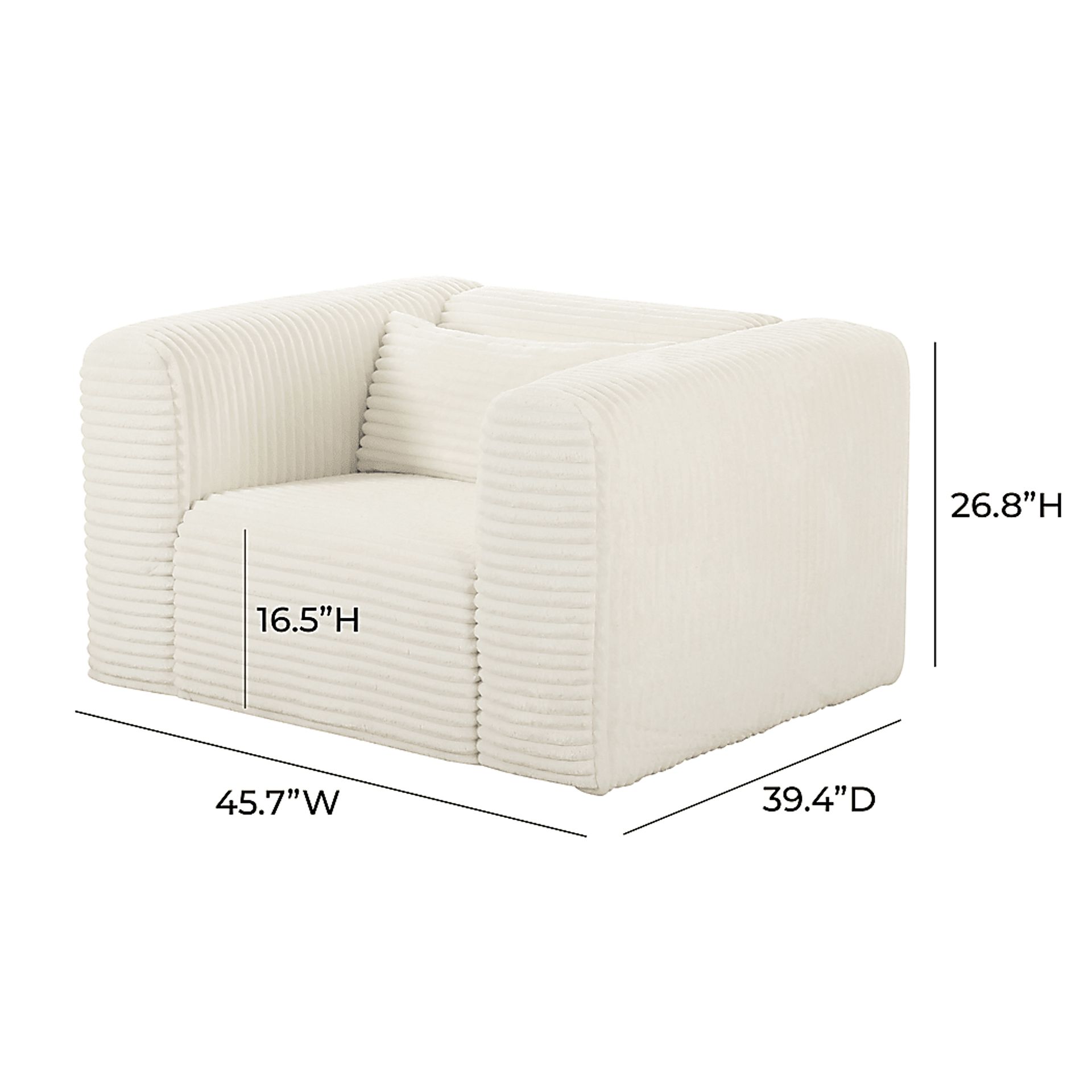Cableswynd Cream Accent Chair - Image 5