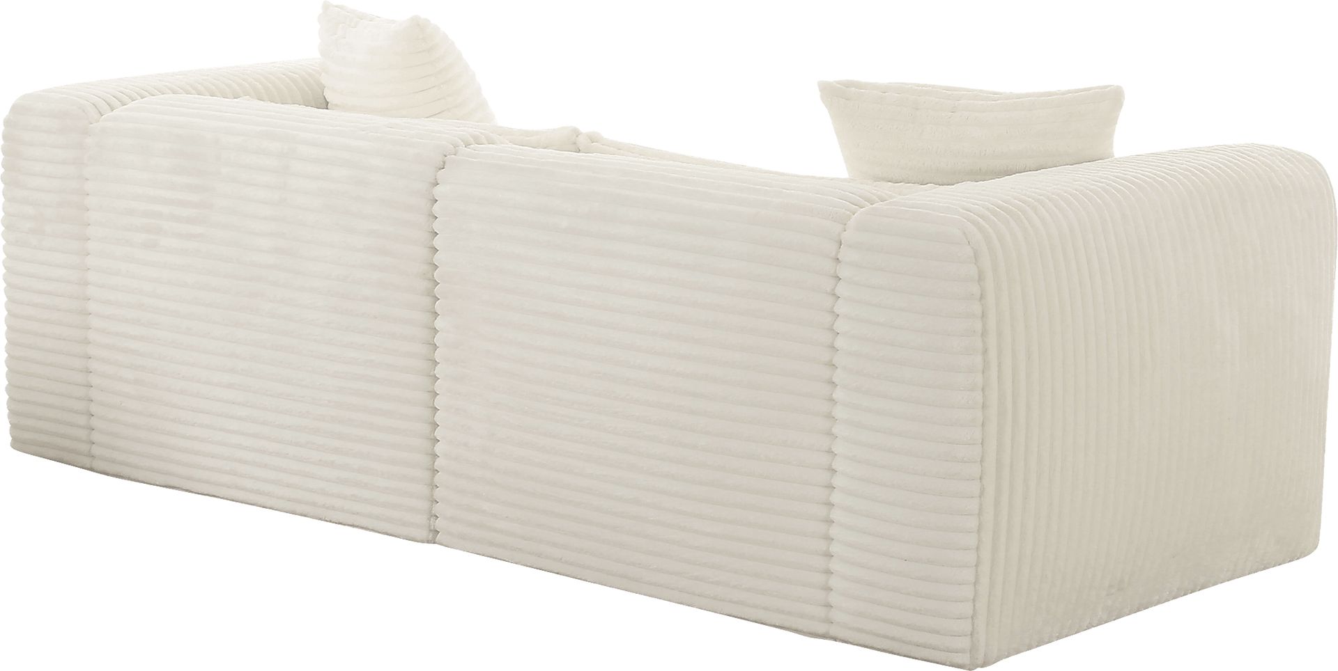 Cableswynd Cream Loveseat - Image 3