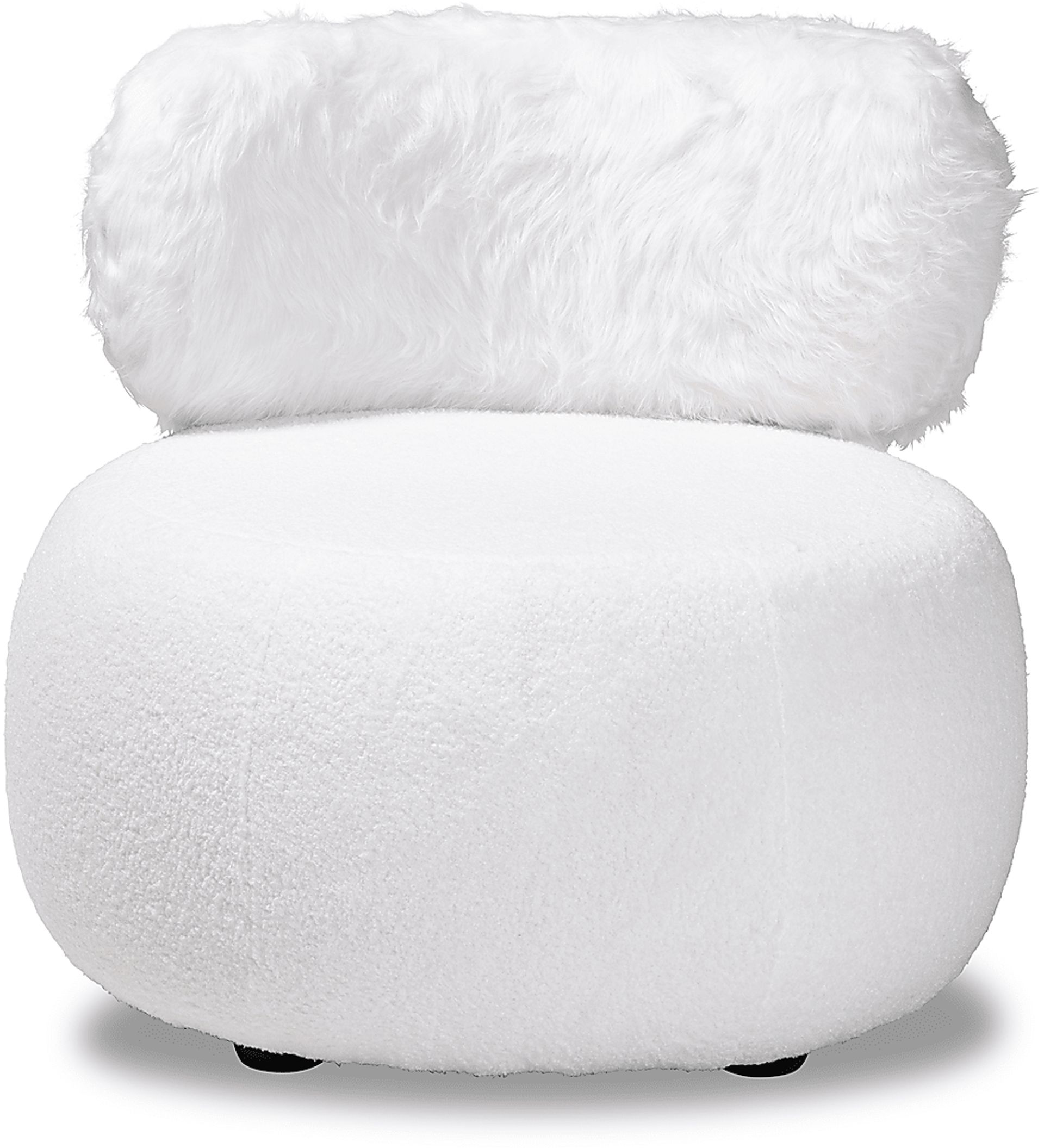 Cabrayla White Accent Chair - Image 2