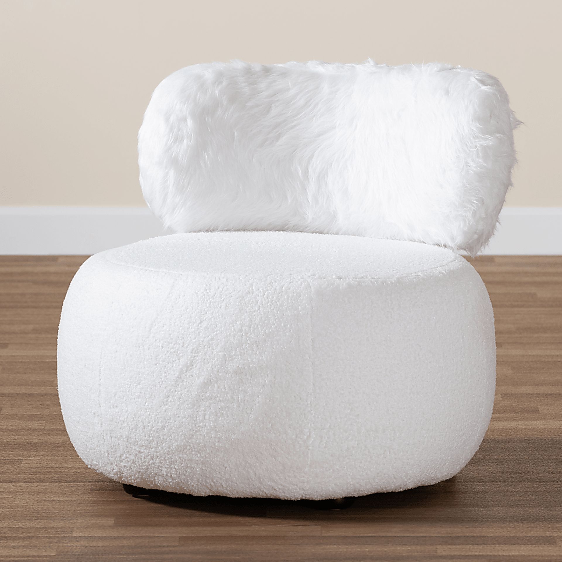 Cabrayla White Accent Chair - Image 6
