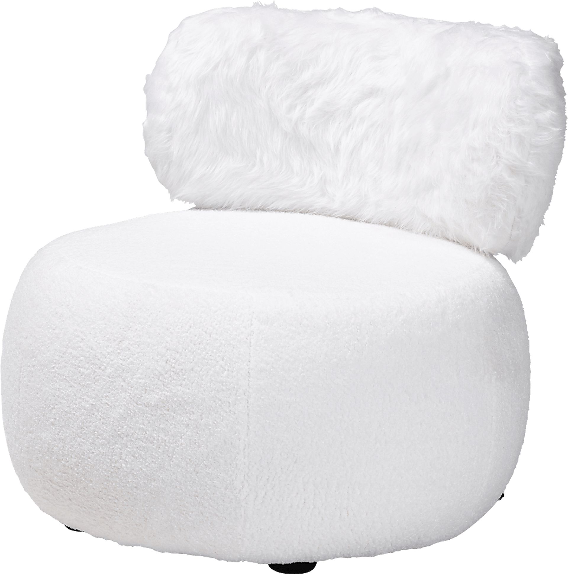 Cabrayla White Accent Chair - Image 1