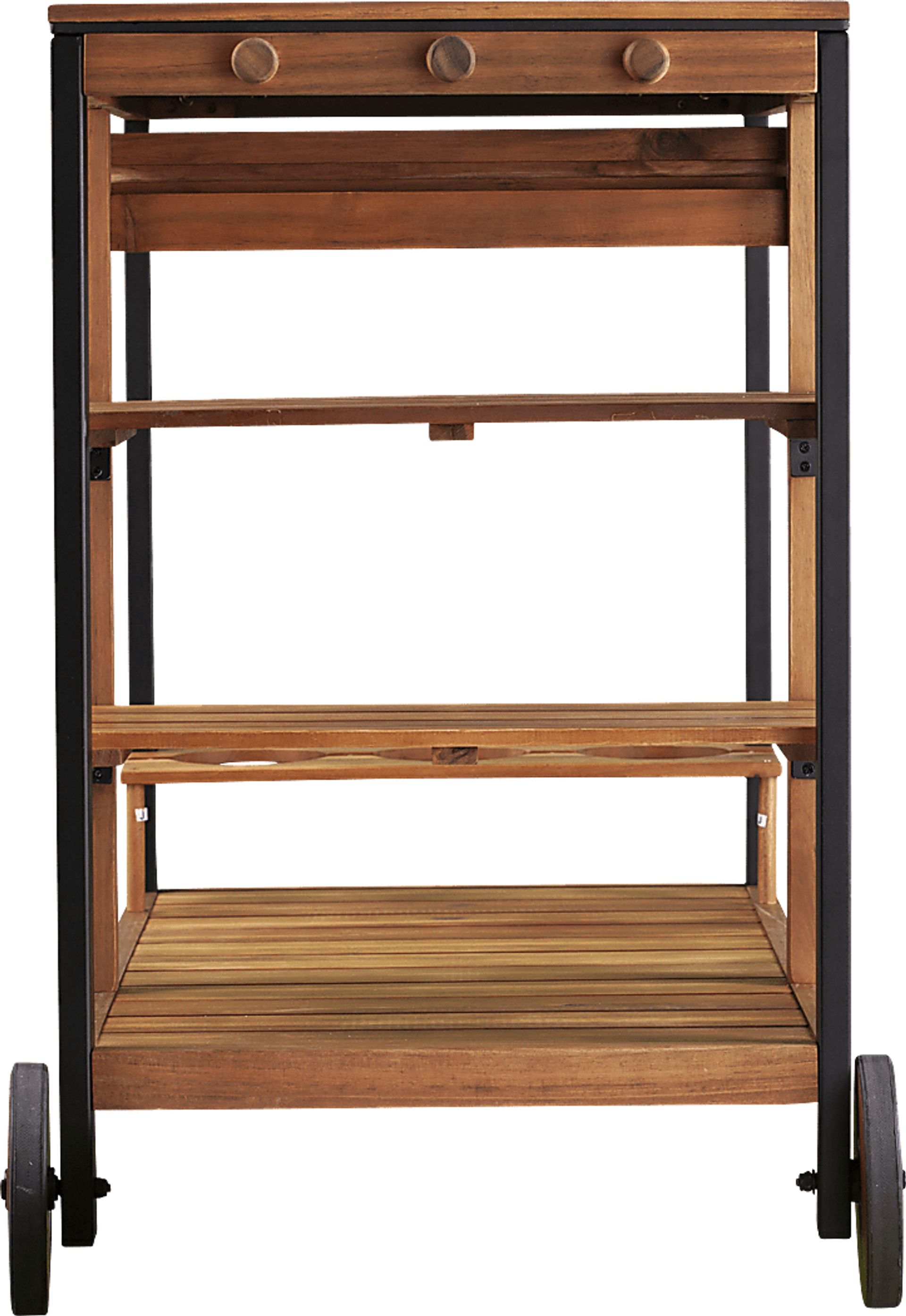 Cachemont Natural Outdoor Barcart - Image 7