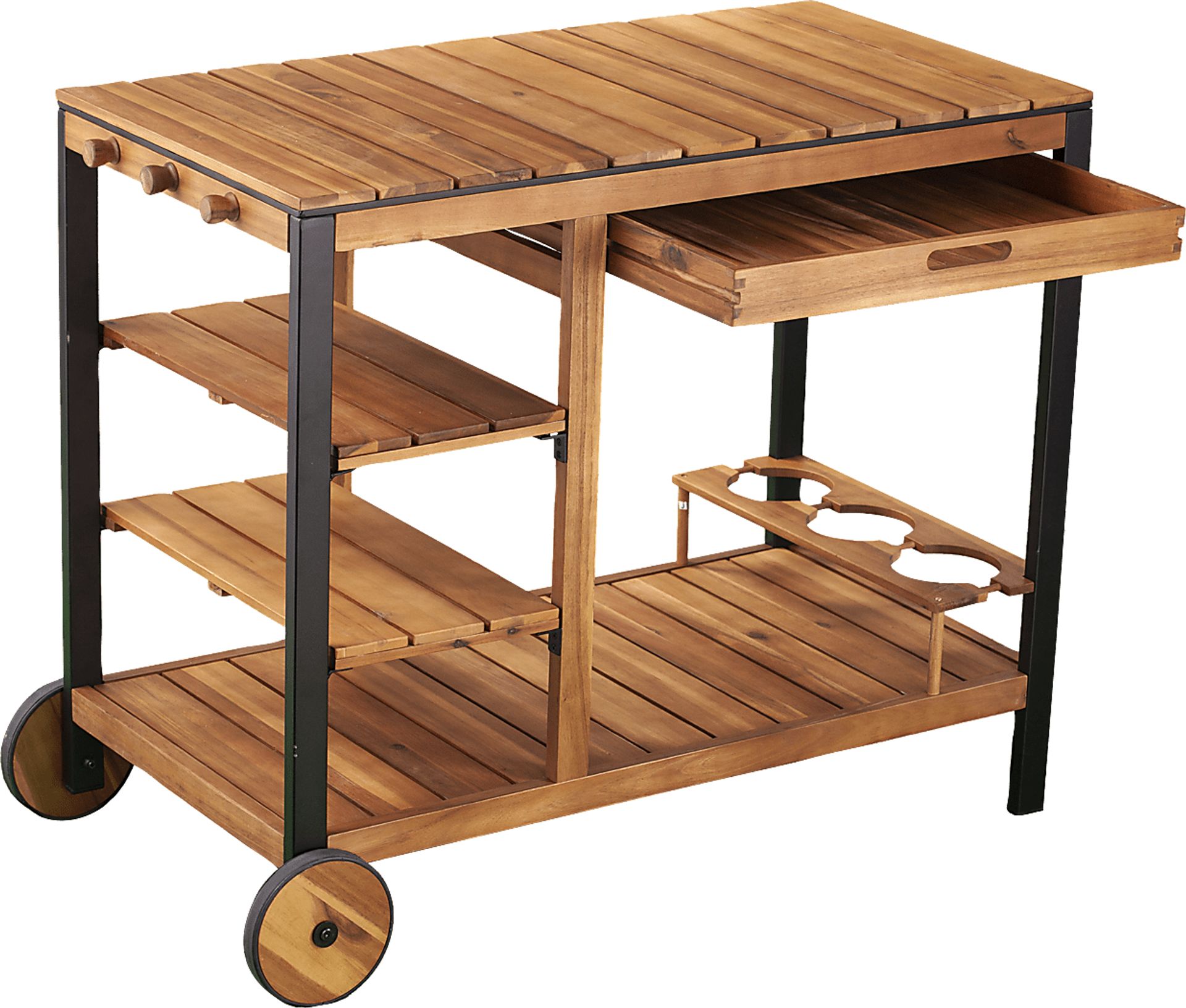 Cachemont Natural Outdoor Barcart - Image 9