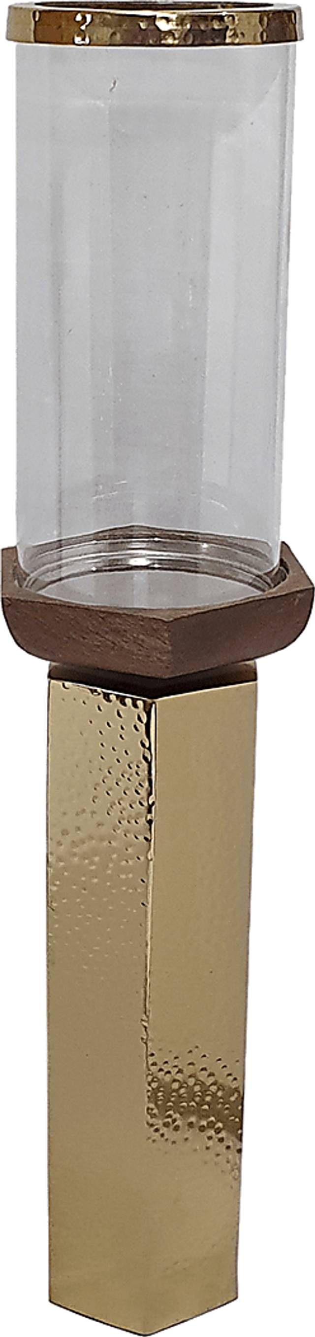 Cachuma III Gold Candle Holder - Thumbnail - Image 1