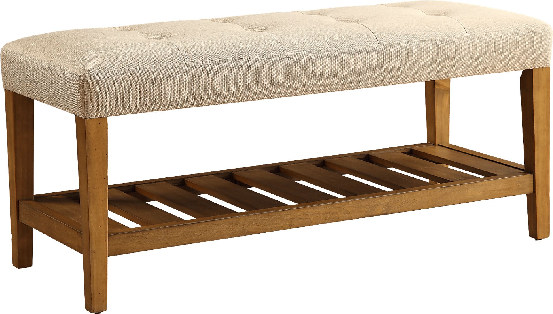Cacia Beige Bench - Image 1