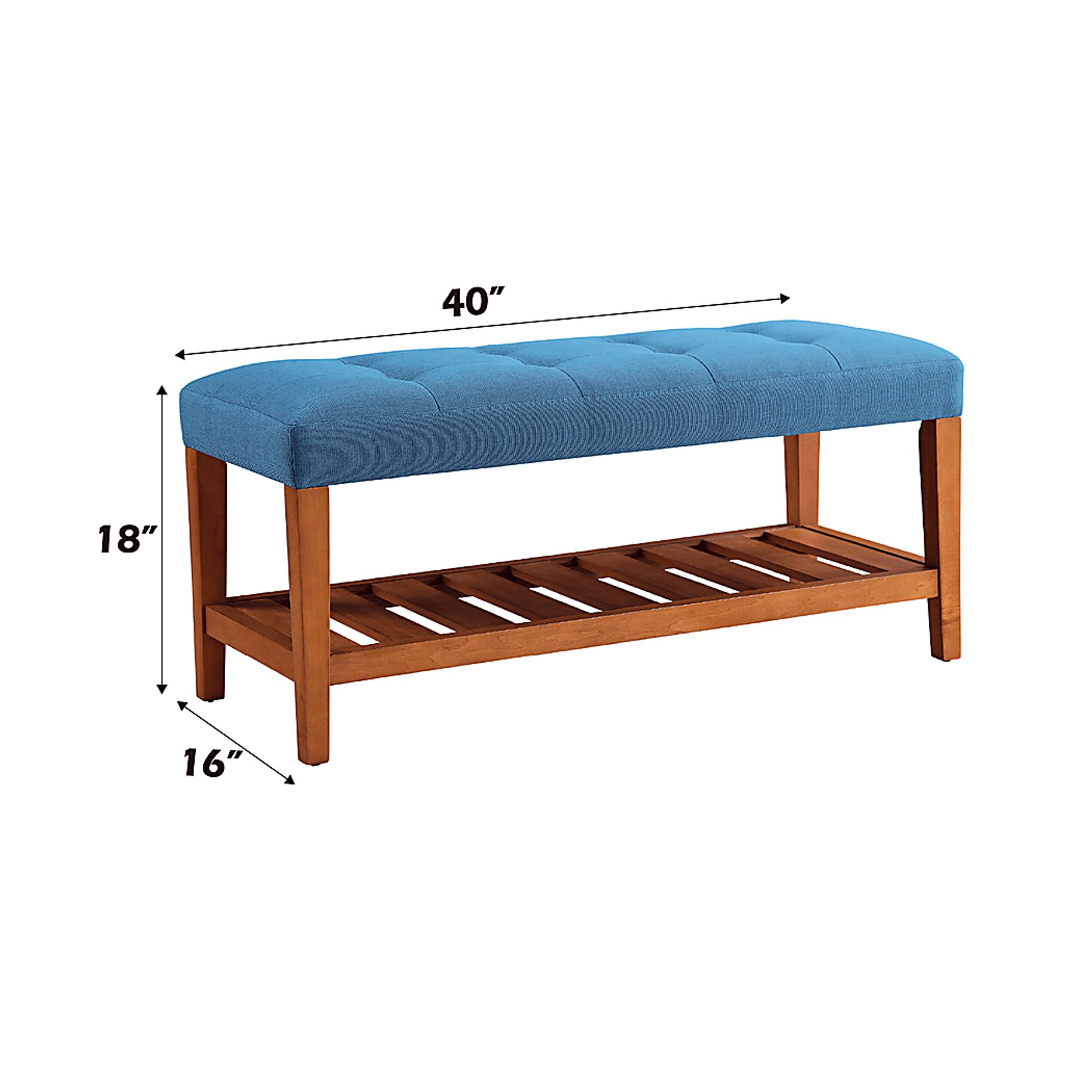 Cacia Blue Bench - Image 5