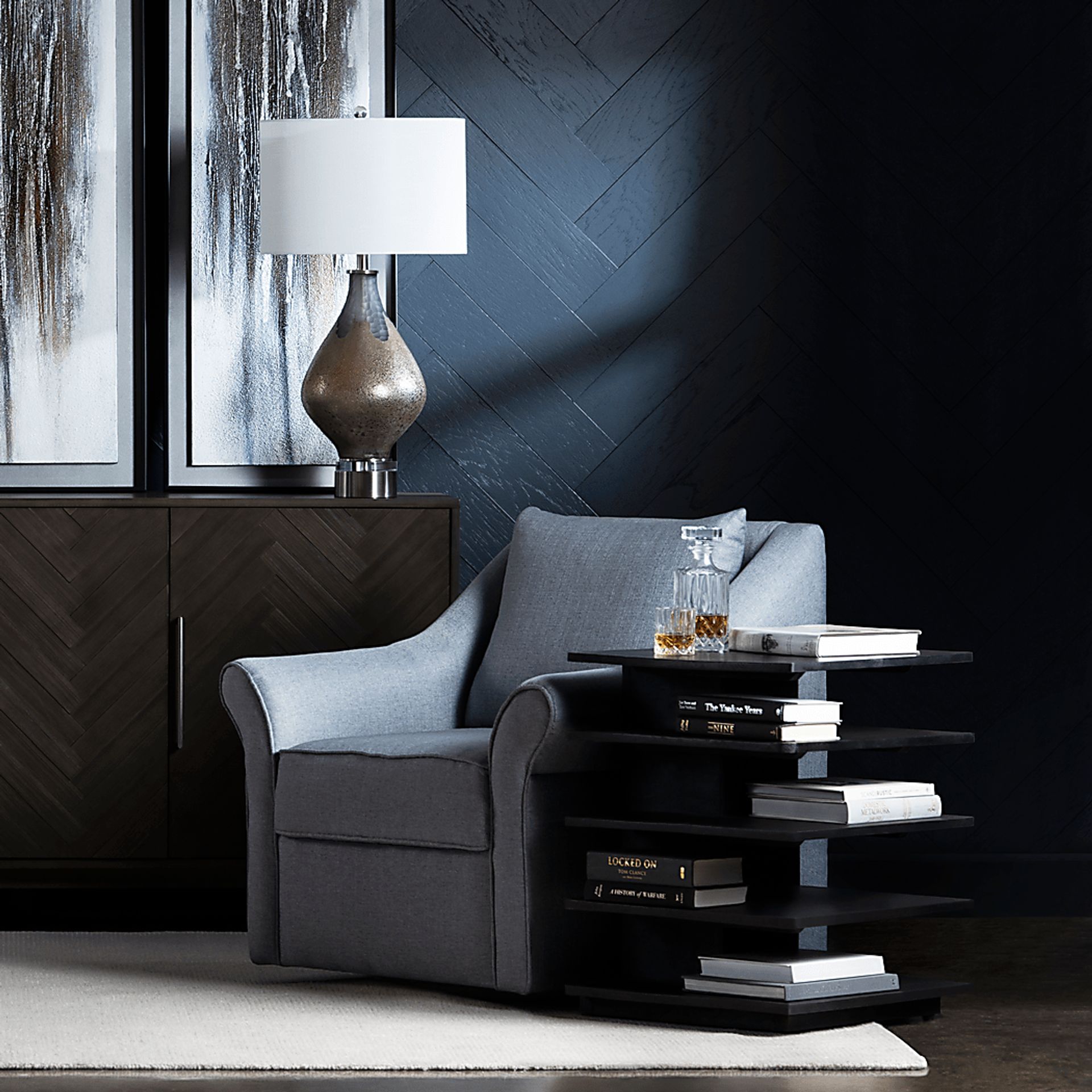 Caddisfly Black End Table - Image 2