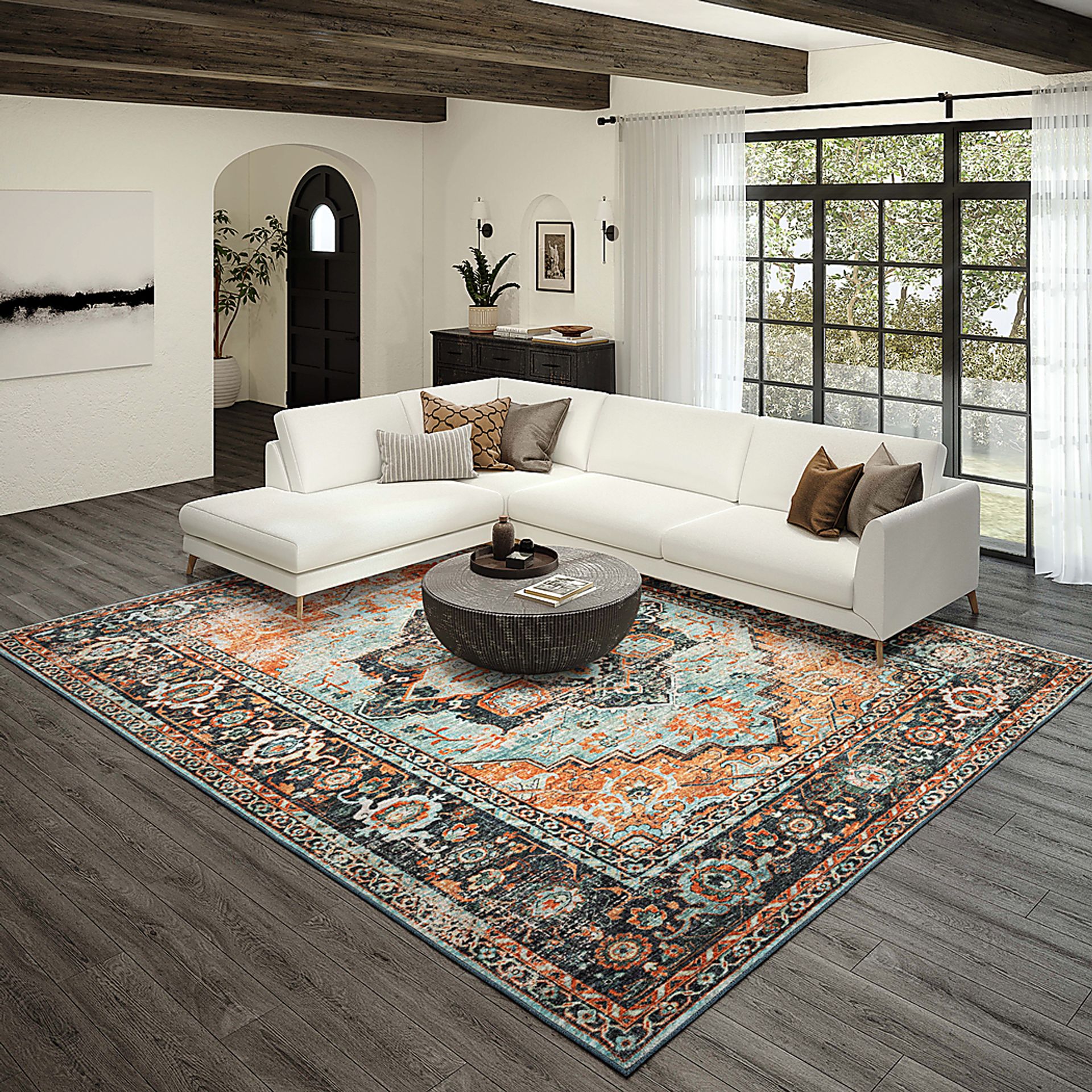 Caddoa Multi 3' x 5' Rug - Image 5