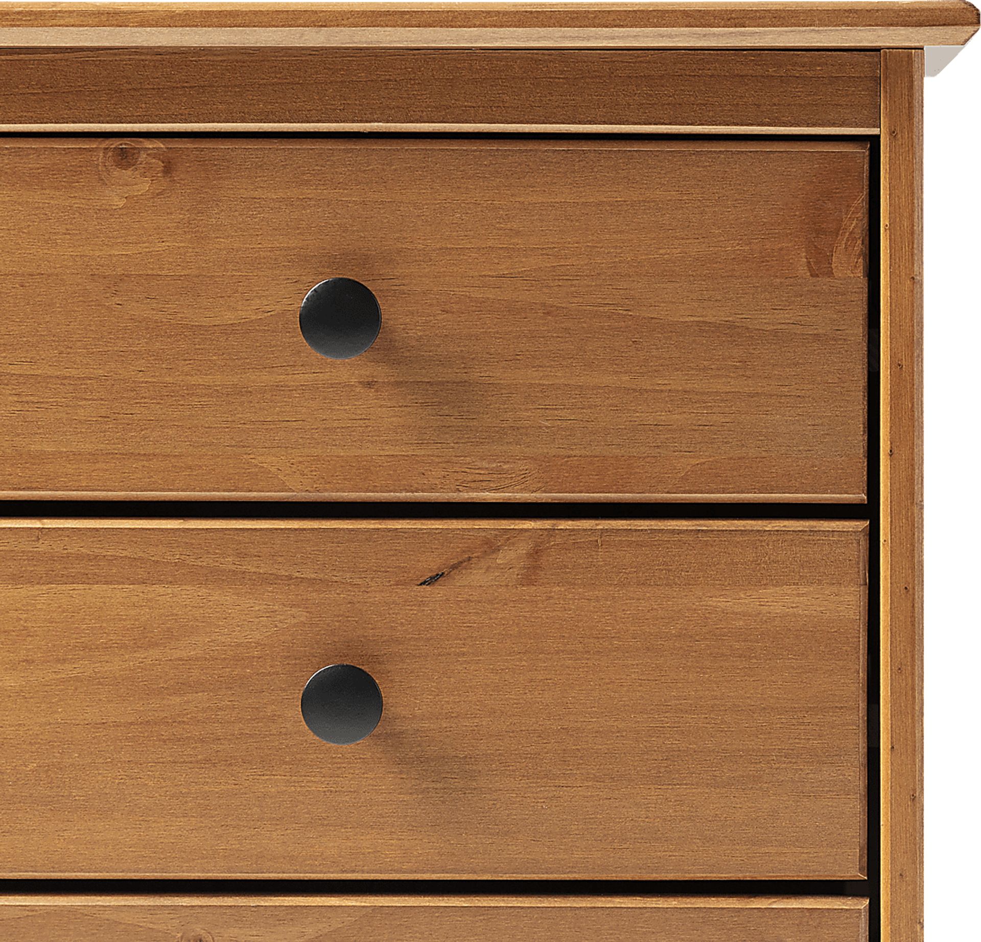 Cadmium Caramel 3 Drawer Nightstand - Image 4
