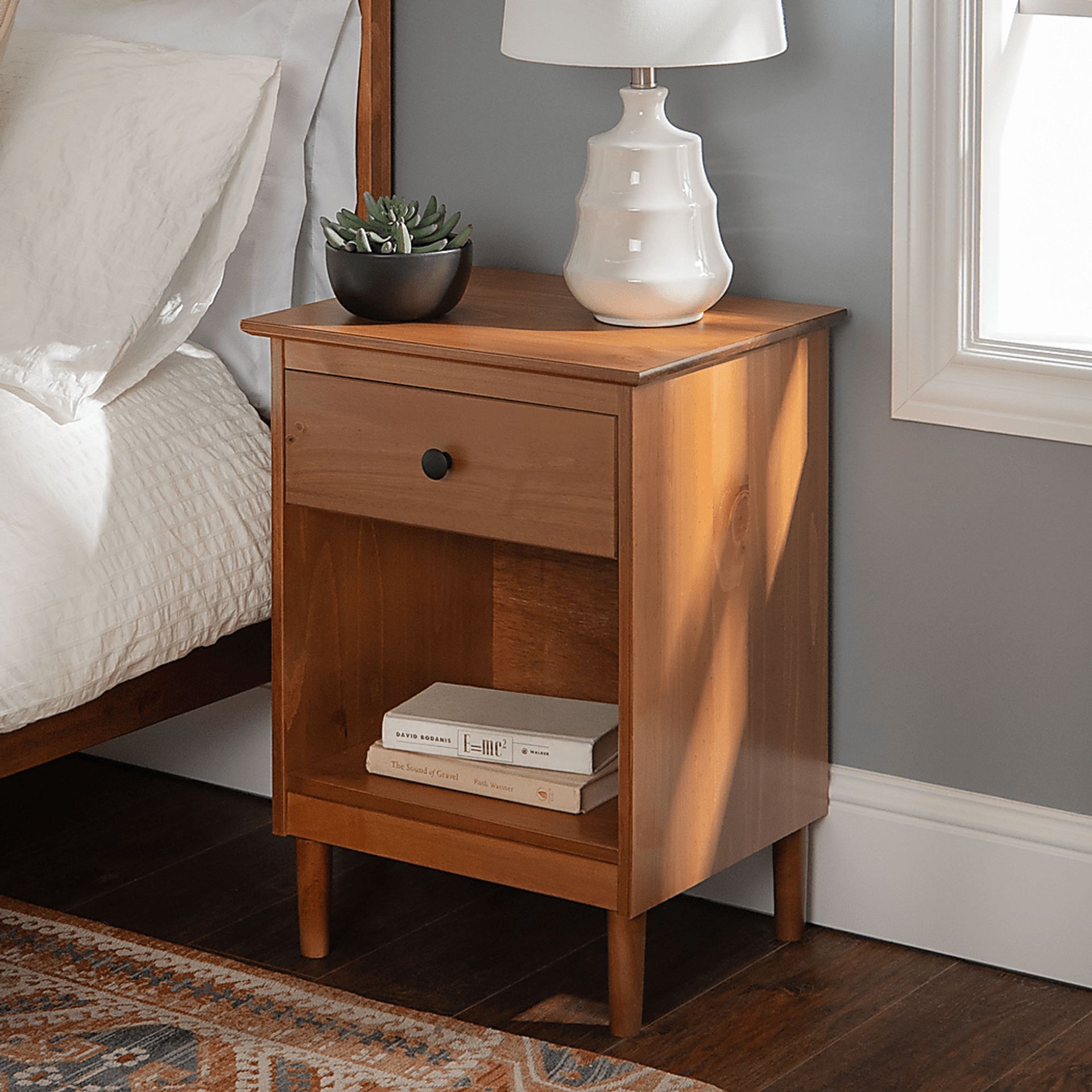 Cadmium Caramel Nightstand - Image 2