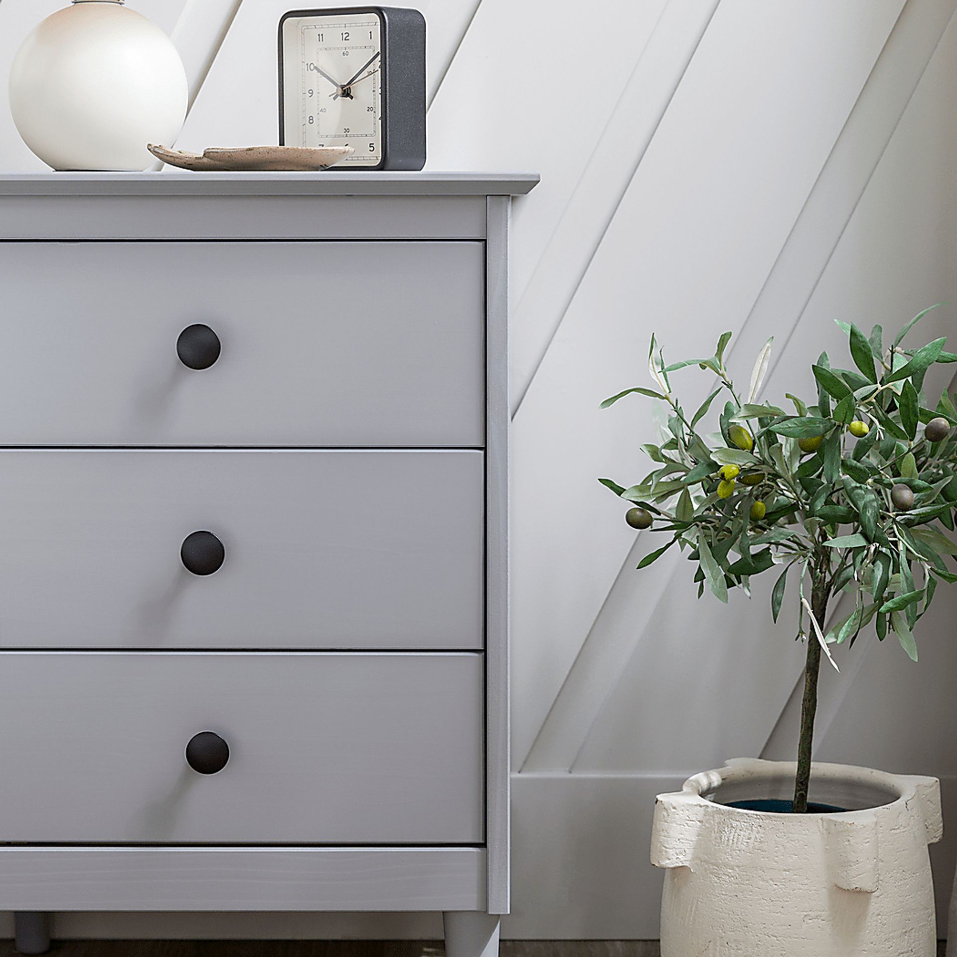 Cadmium Gray Nightstand - Image 4
