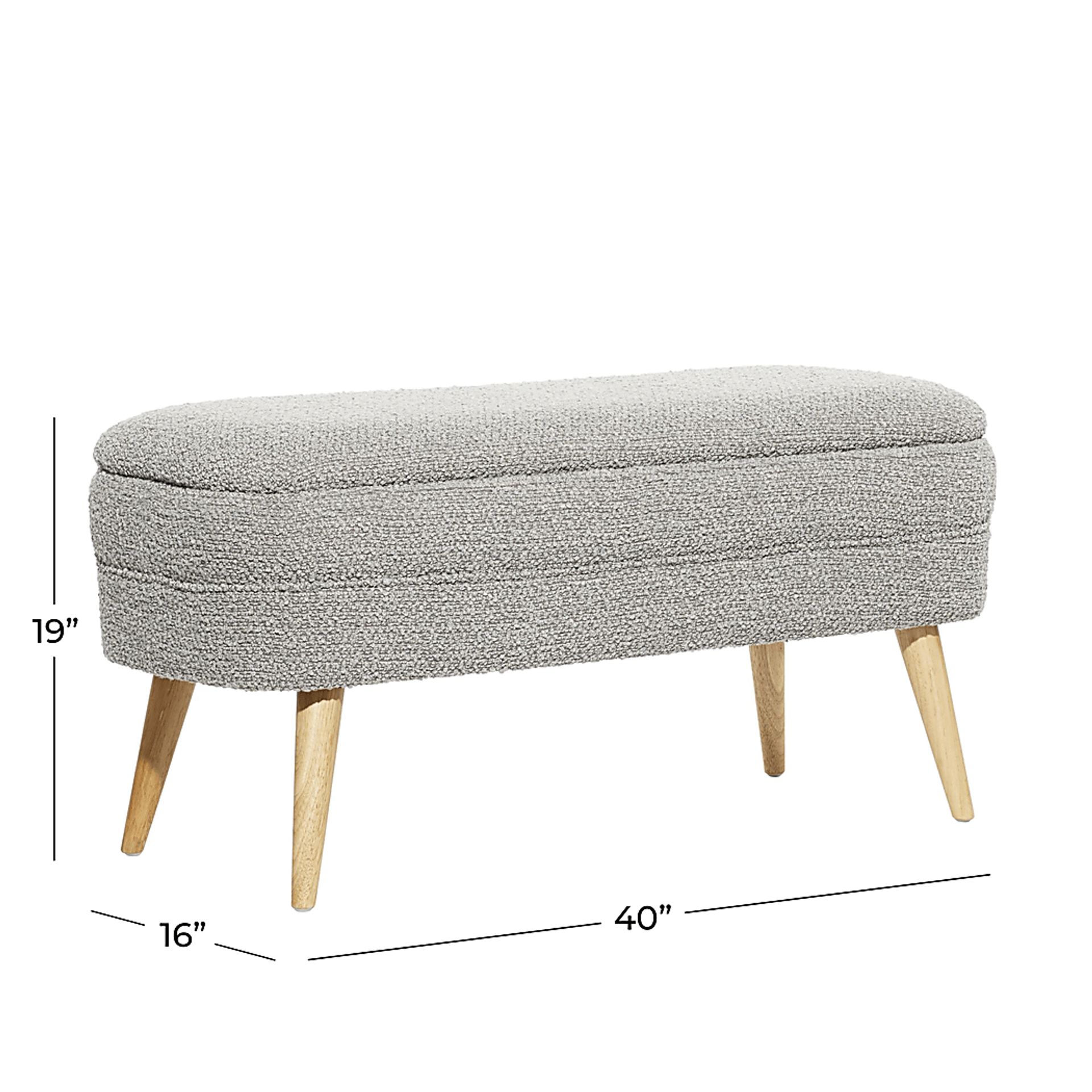 Caedence Gray Bench - Image 3