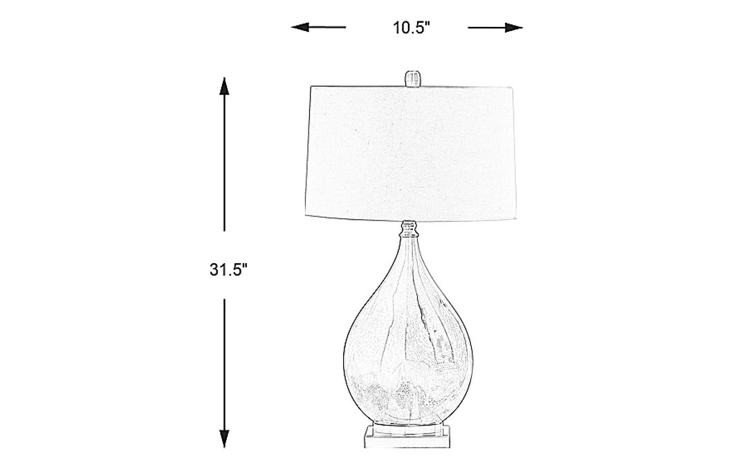 Cael Brown Table Lamp