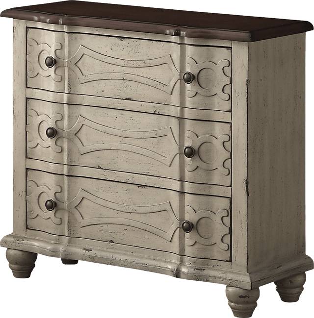 Caelar Cream Accent Cabinet - Thumbnail - Image 1