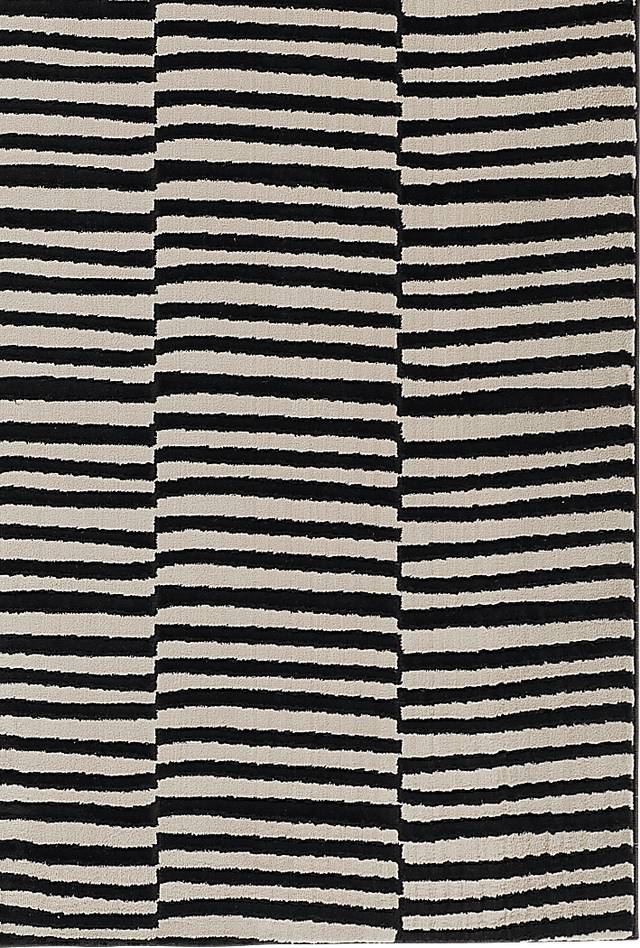 Caelia Black 3'11 x 5'7 Rug - Thumbnail - Image 6