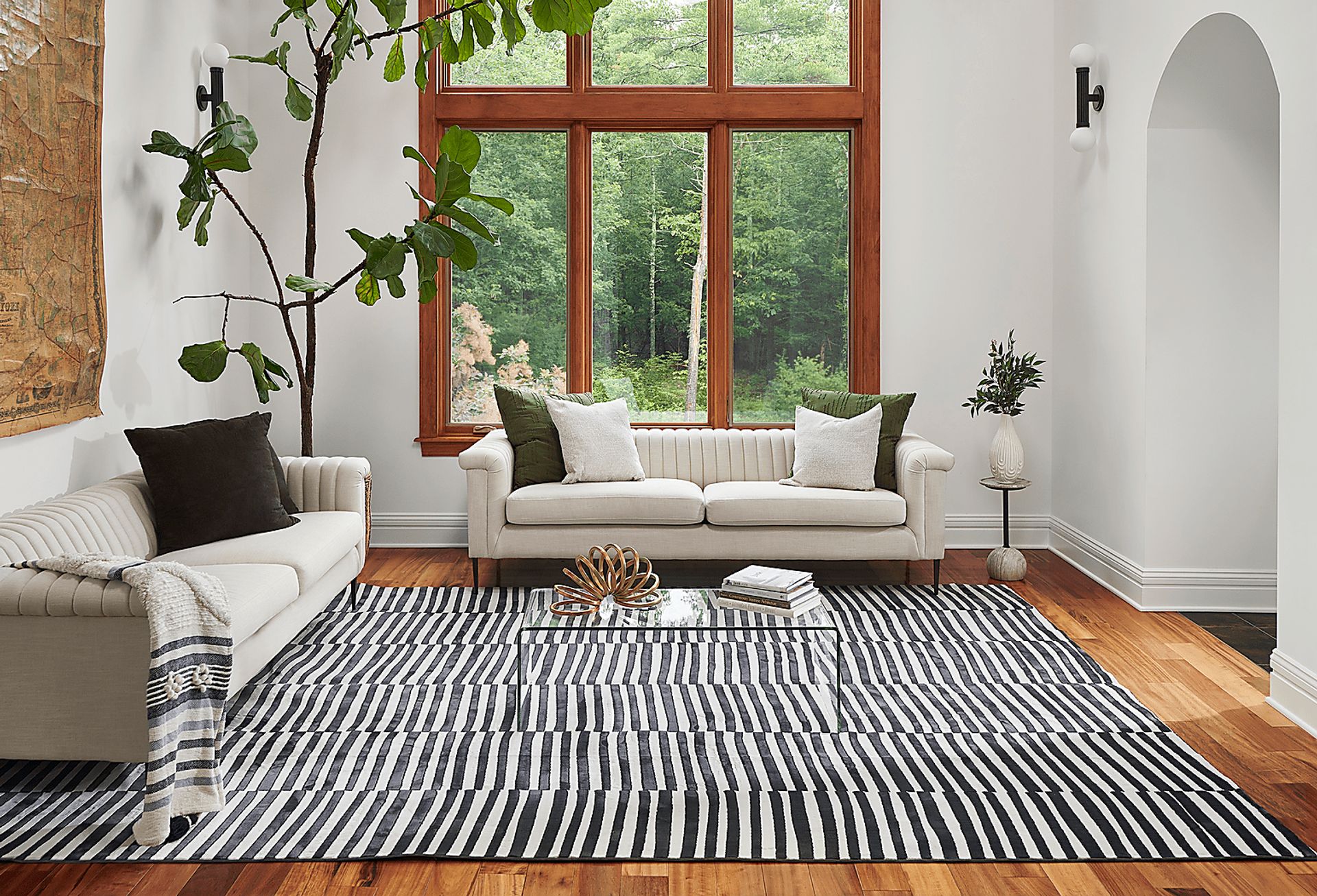 Caelia Black 7'10 x 9'10 Rug - Image 3