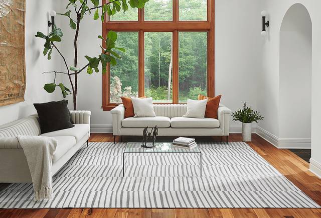 Caelia Gray 7'10 x 9'10 Rug - Thumbnail - Image 2