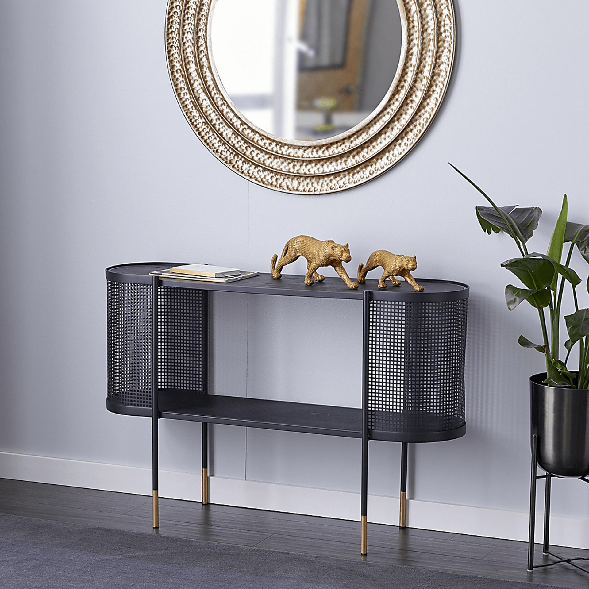 Caelu Black Console Table - Image 2