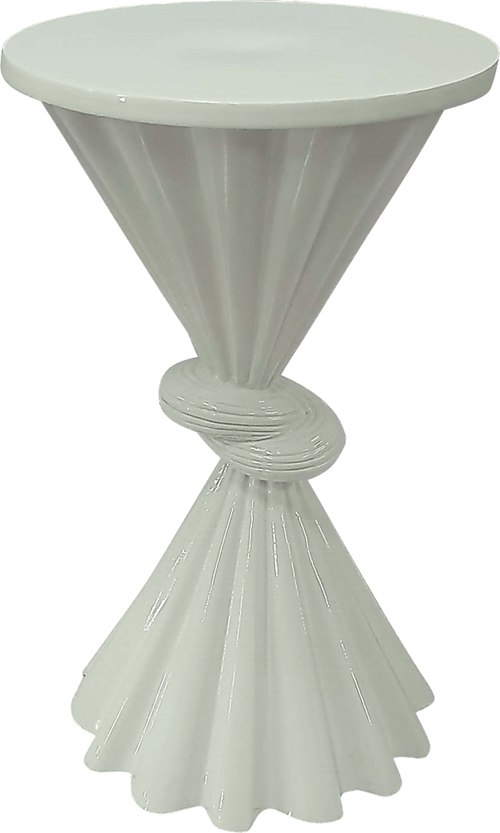 Caffarelli White Accent Table - Image 1