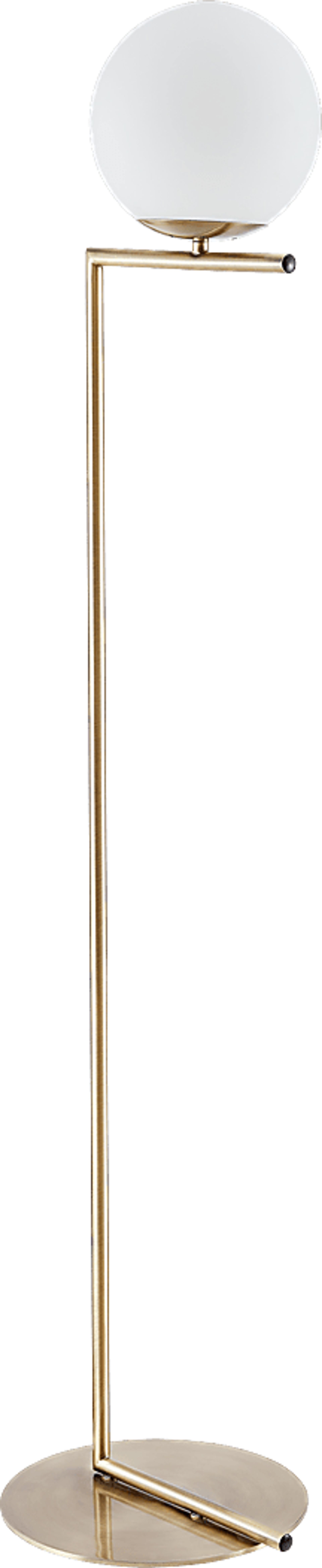 Cagney Brass Floor Lamp - Image 1
