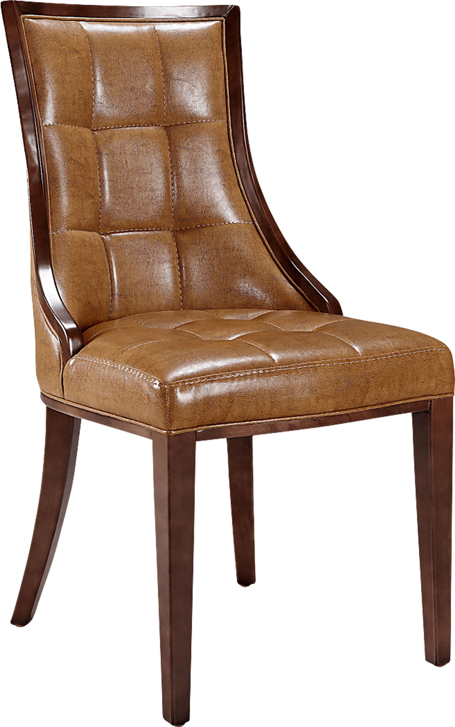 Cahabay Brown Side Chair, Set of 2 - Image 3