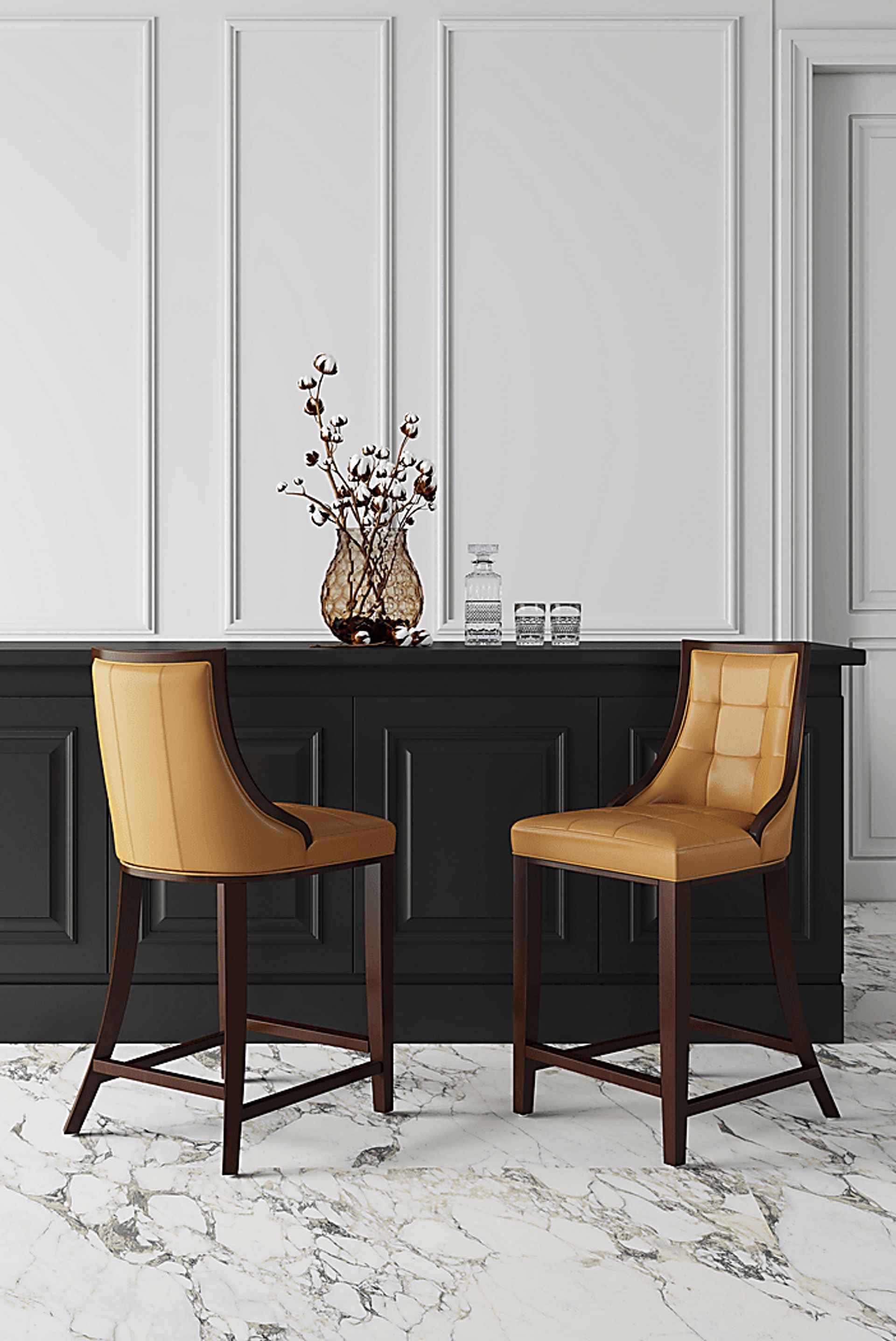 Cahabay Camel Counter Height Stool - Image 2