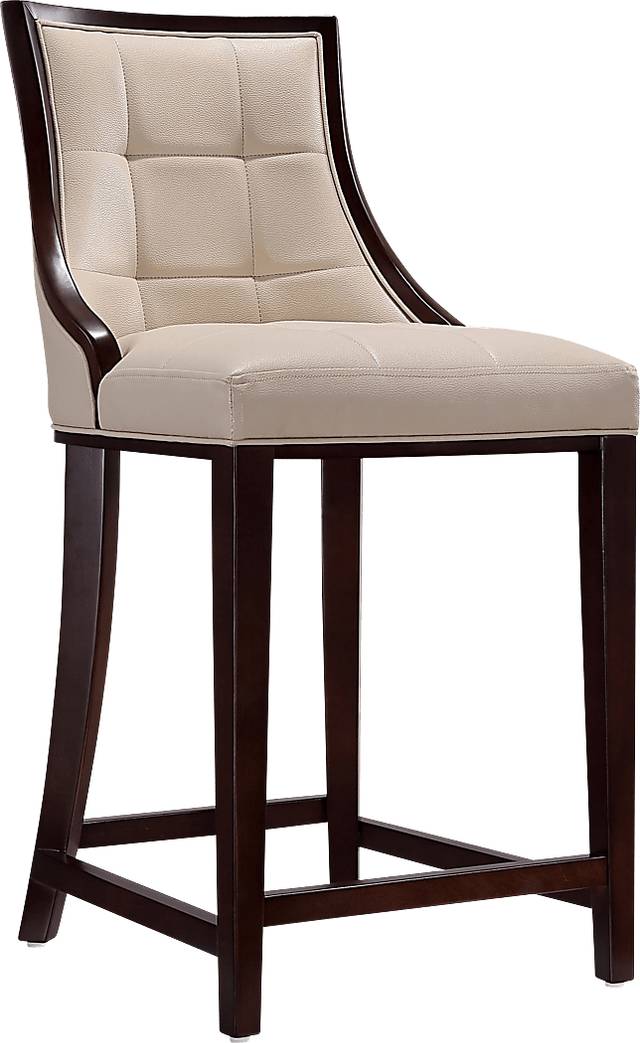 Cahabay Cream Counter Height Stool - Thumbnail - Image 1