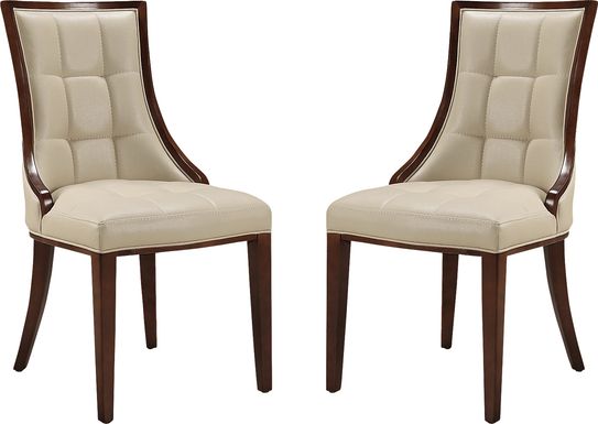 Cahabay Cream Side Chair, Set of 2