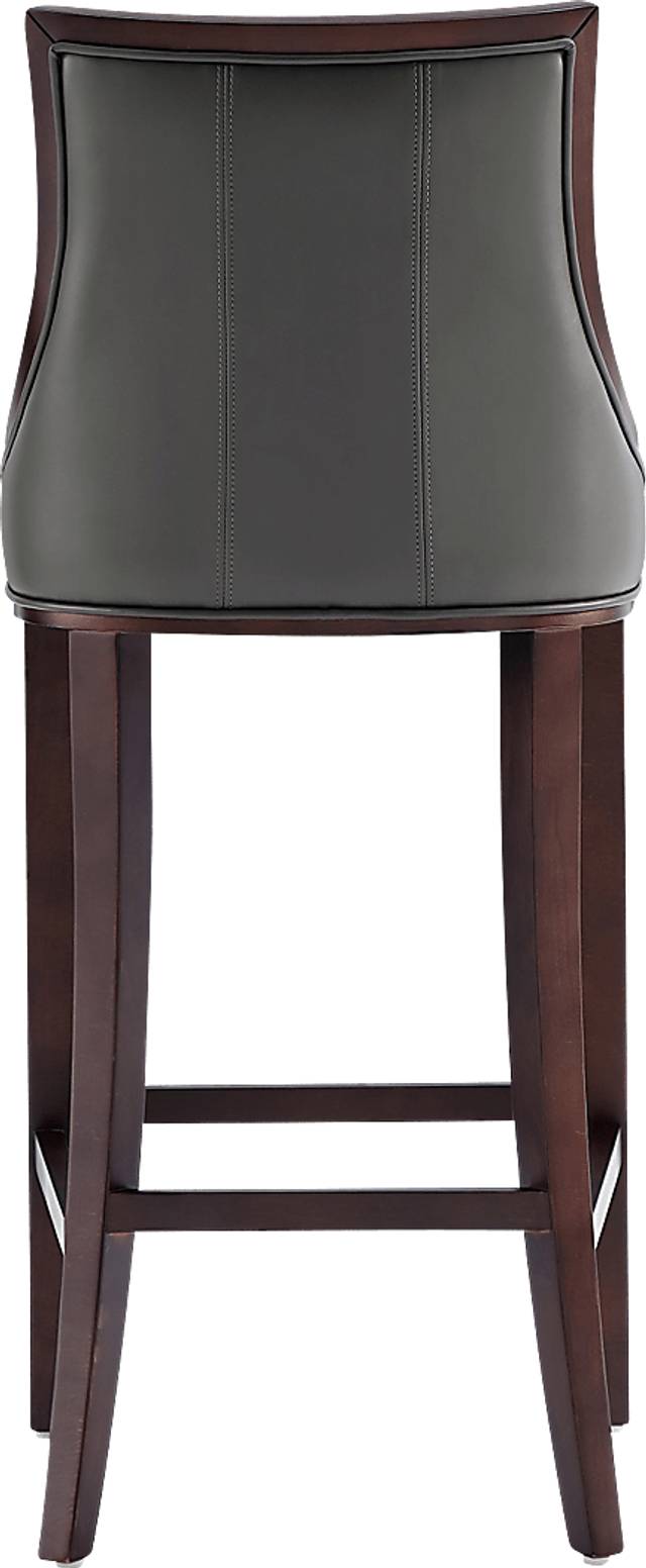 Cahabay Dark Gray Barstool - Thumbnail - Image 7