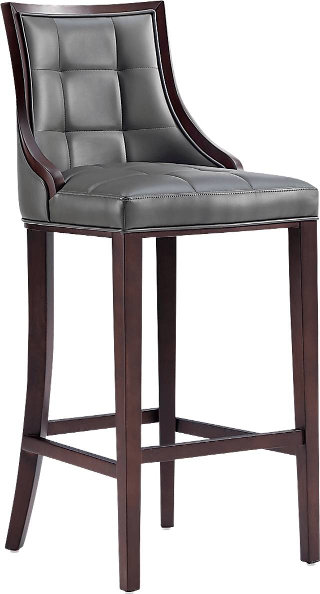 Cahabay Dark Gray Barstool - Thumbnail - Image 1