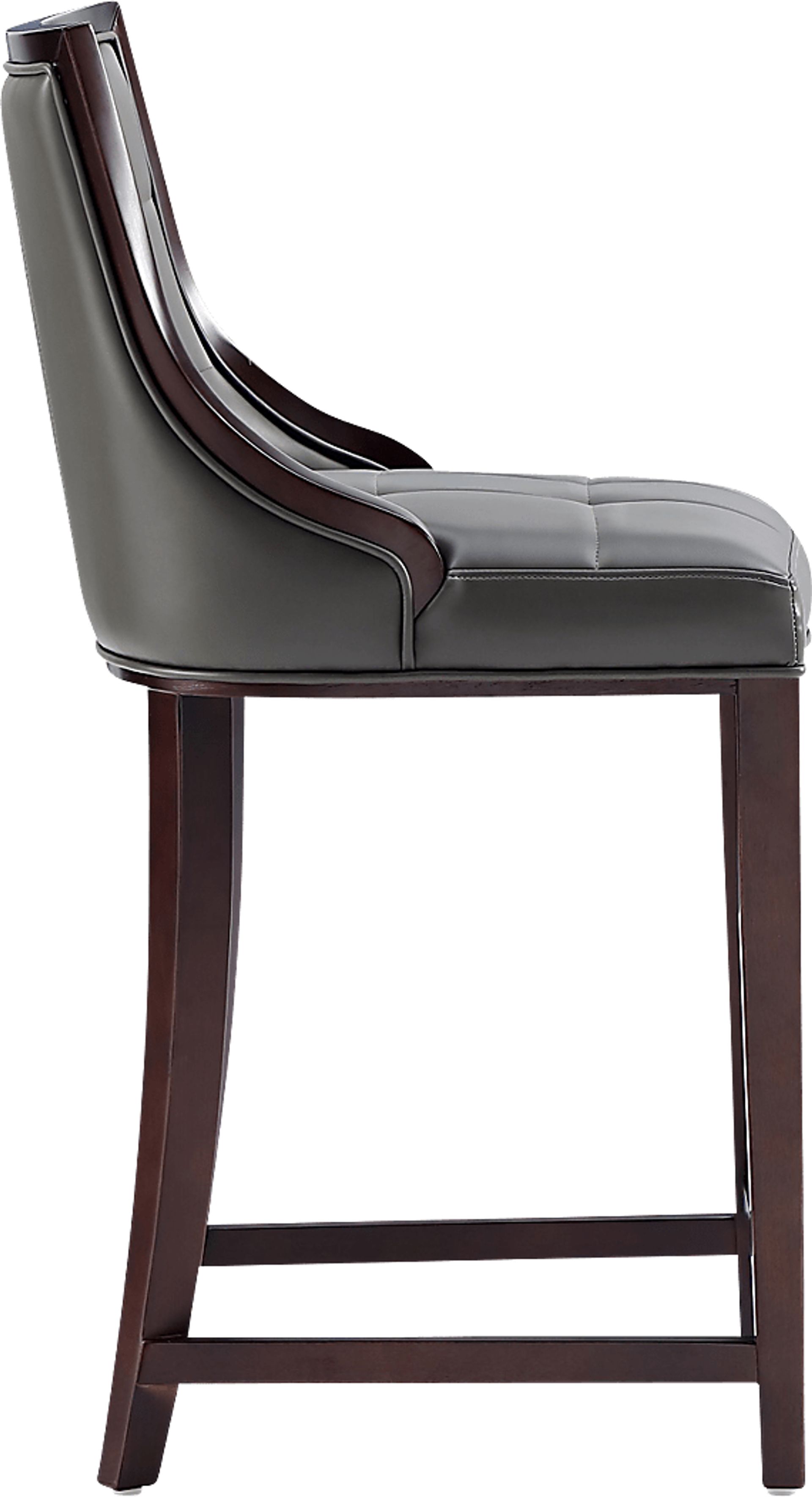 Cahabay Dark Gray Counter Height Stool - Image 4