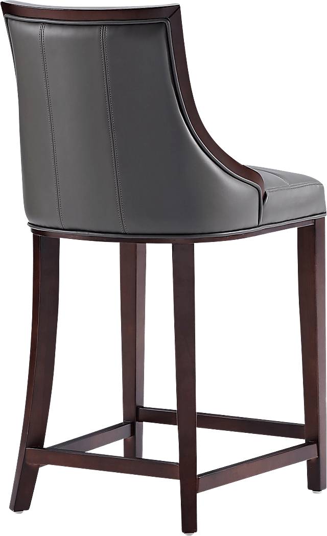 Cahabay Dark Gray Counter Height Stool - Thumbnail - Image 5