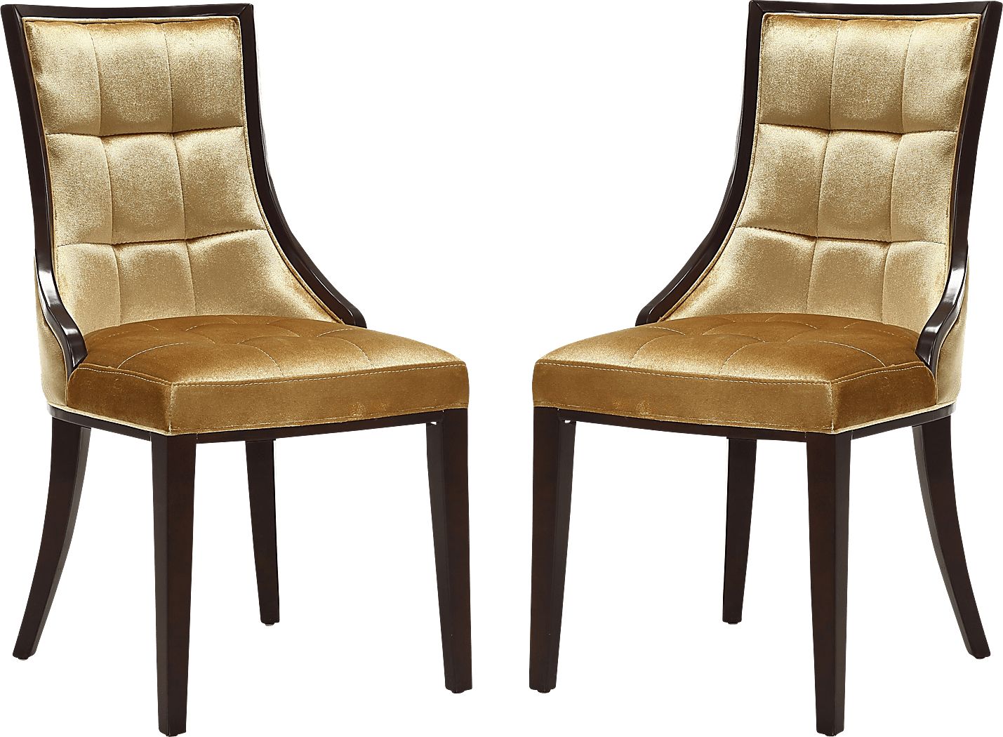 Cahabay Gold Side Chair, Set of 2