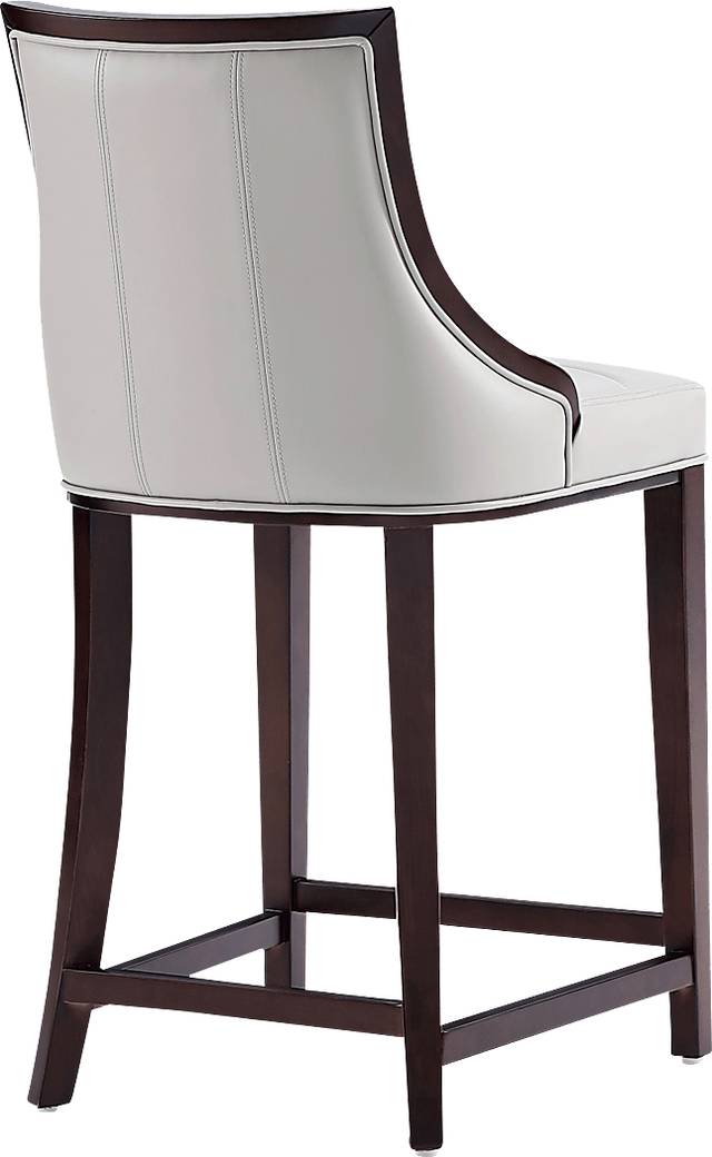 Cahabay Light Gray Counter Height Stool - Thumbnail - Image 5
