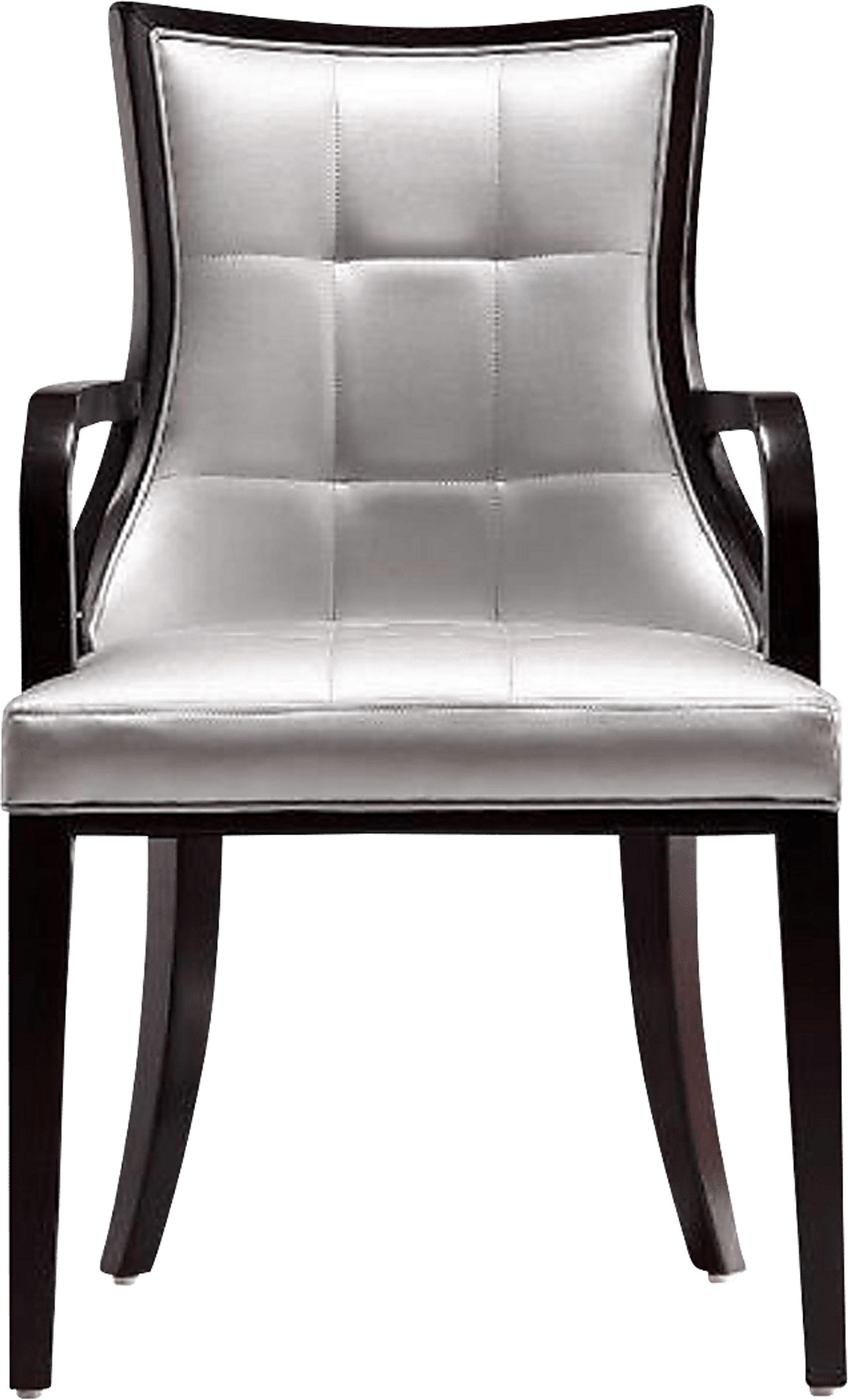 Cahabay Silver Arm Chair - Image 1