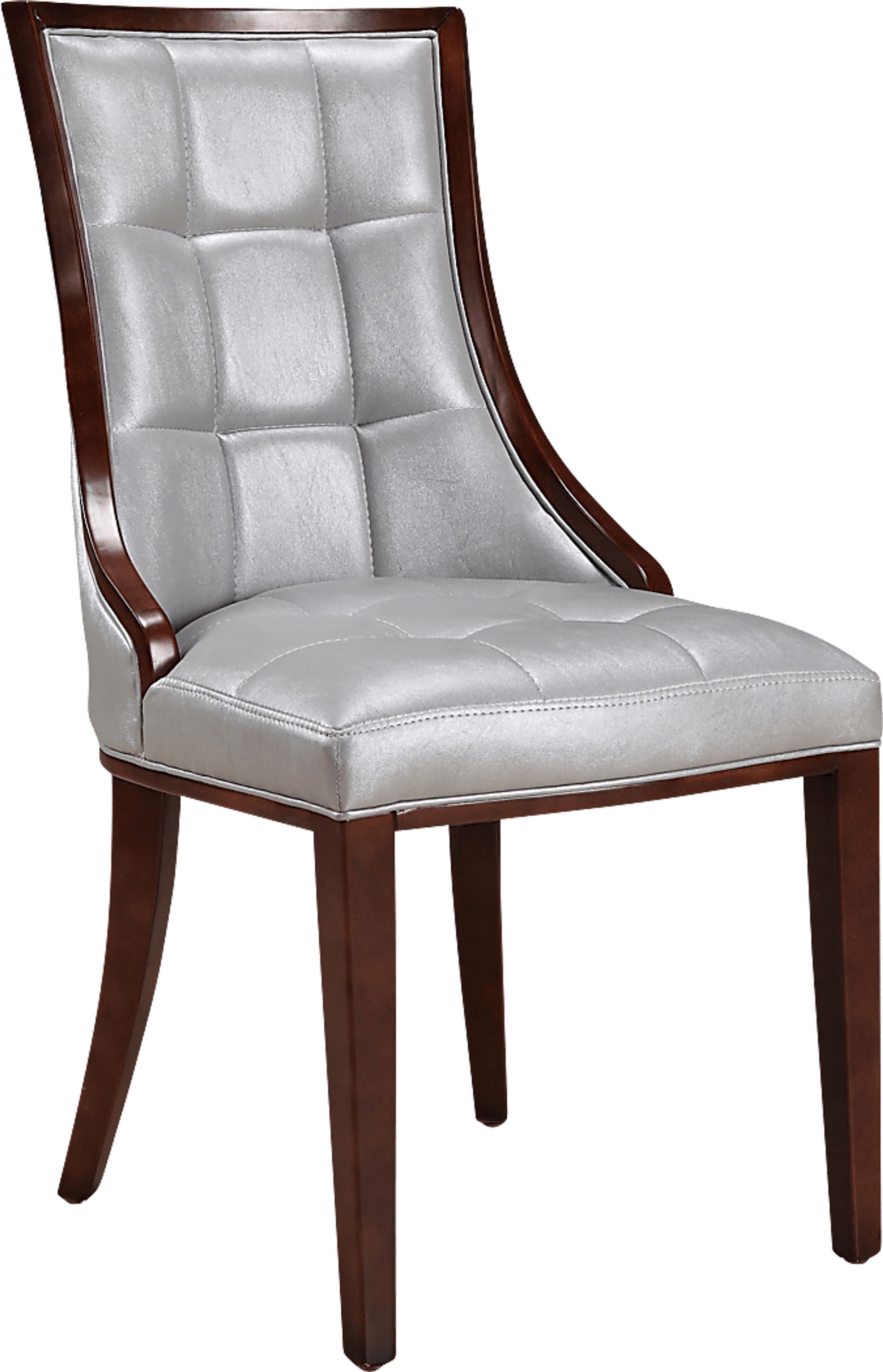 Cahabay Silver Side Chair, Set of 2 - Image 2
