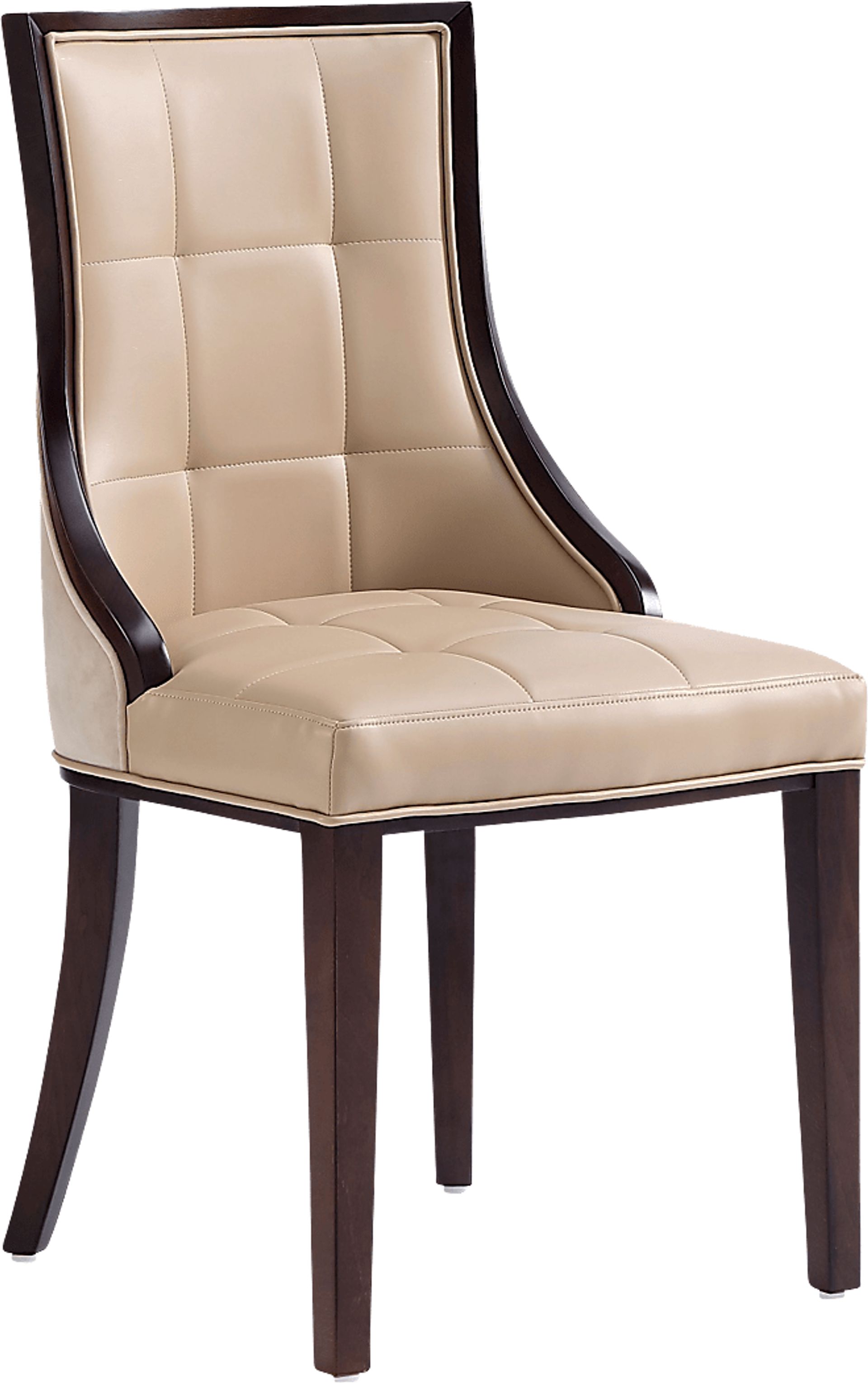 Cahabay Tan Side Chair, Set of 2 - Image 8