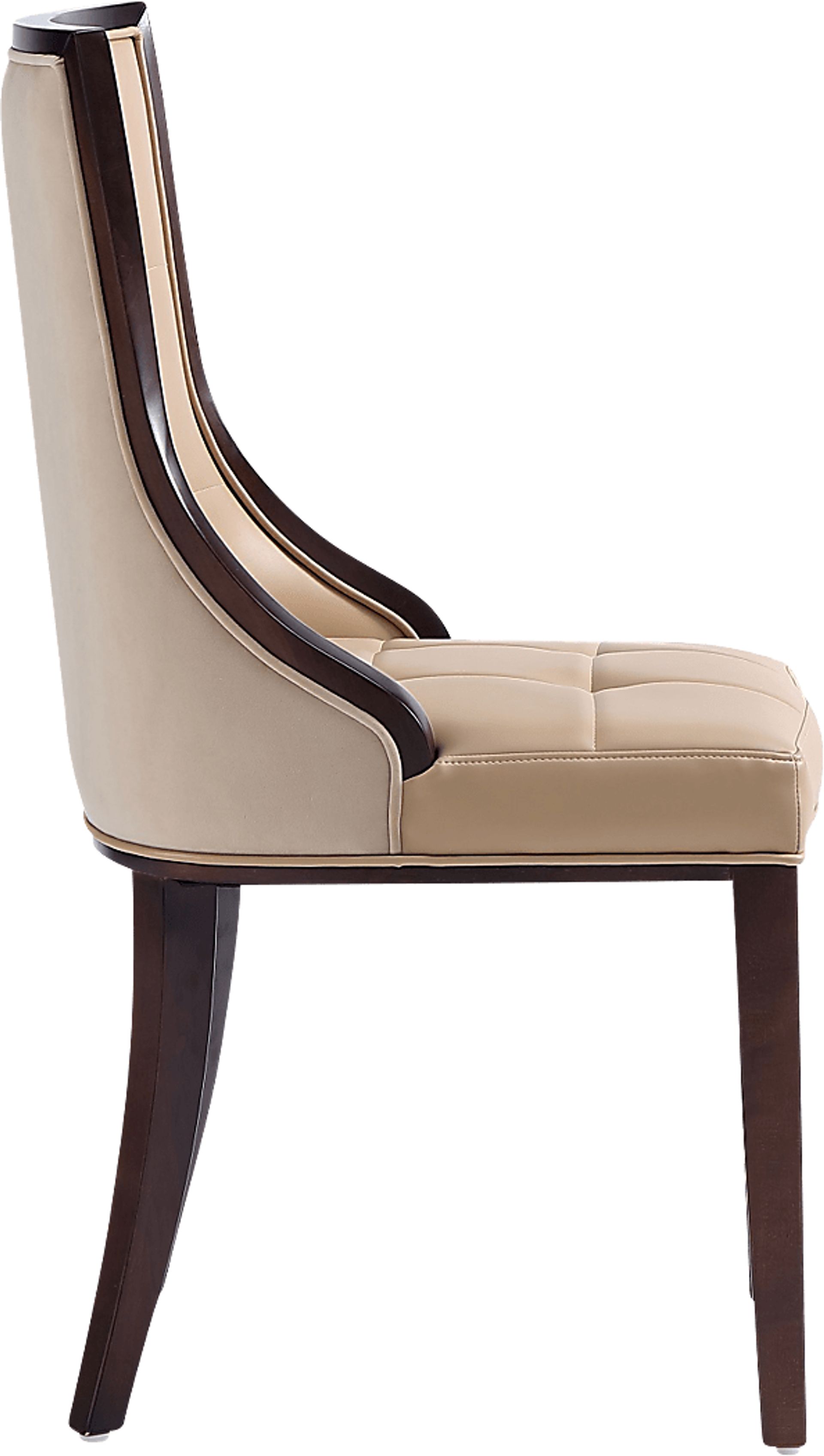 Cahabay Tan Side Chair, Set of 2 - Image 9