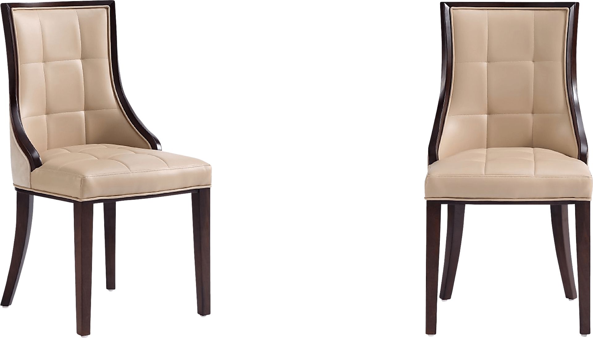 Cahabay Tan Side Chair, Set of 2 - Image 1