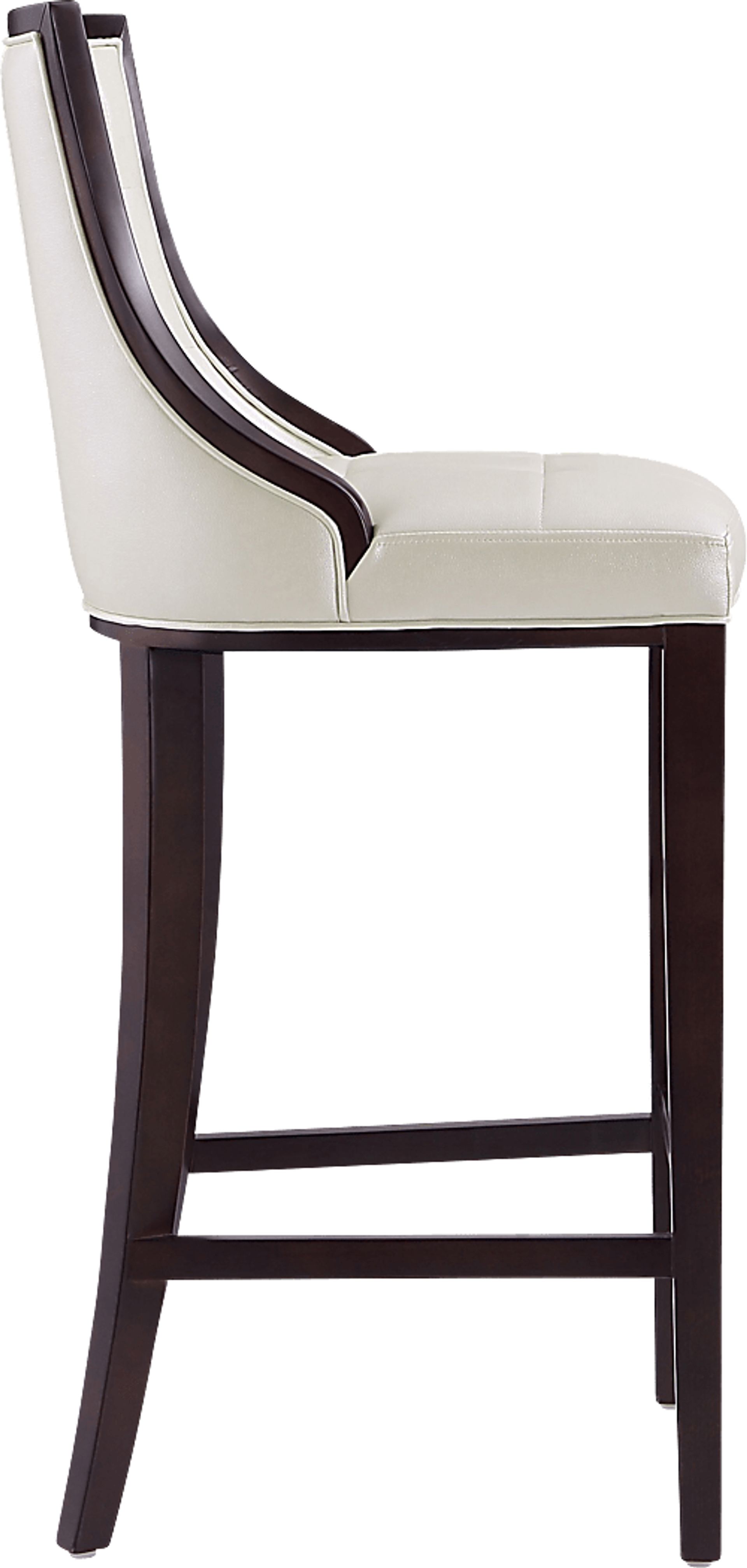 Cahabay White Barstool - Image 4