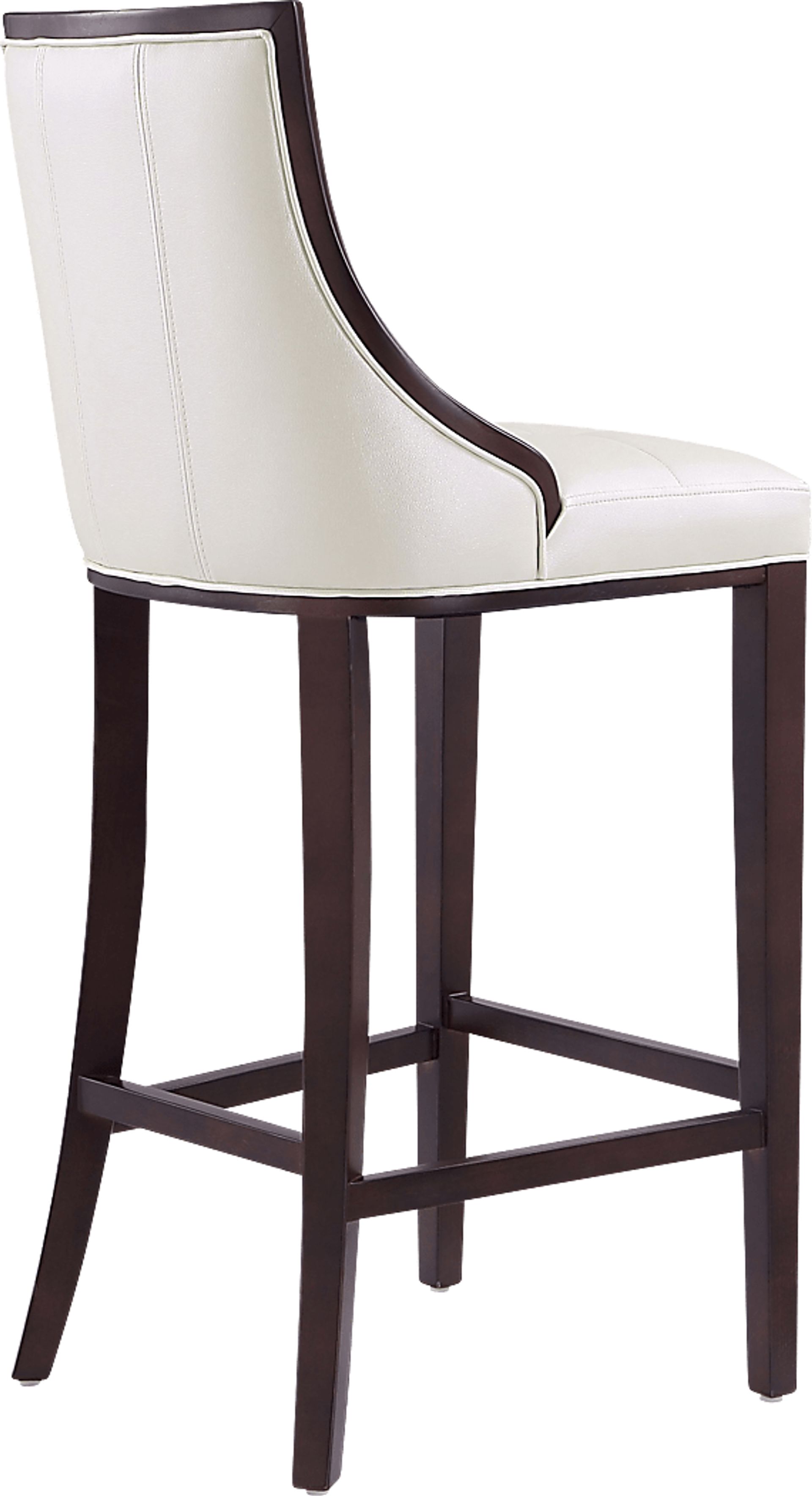 Cahabay White Barstool - Image 5
