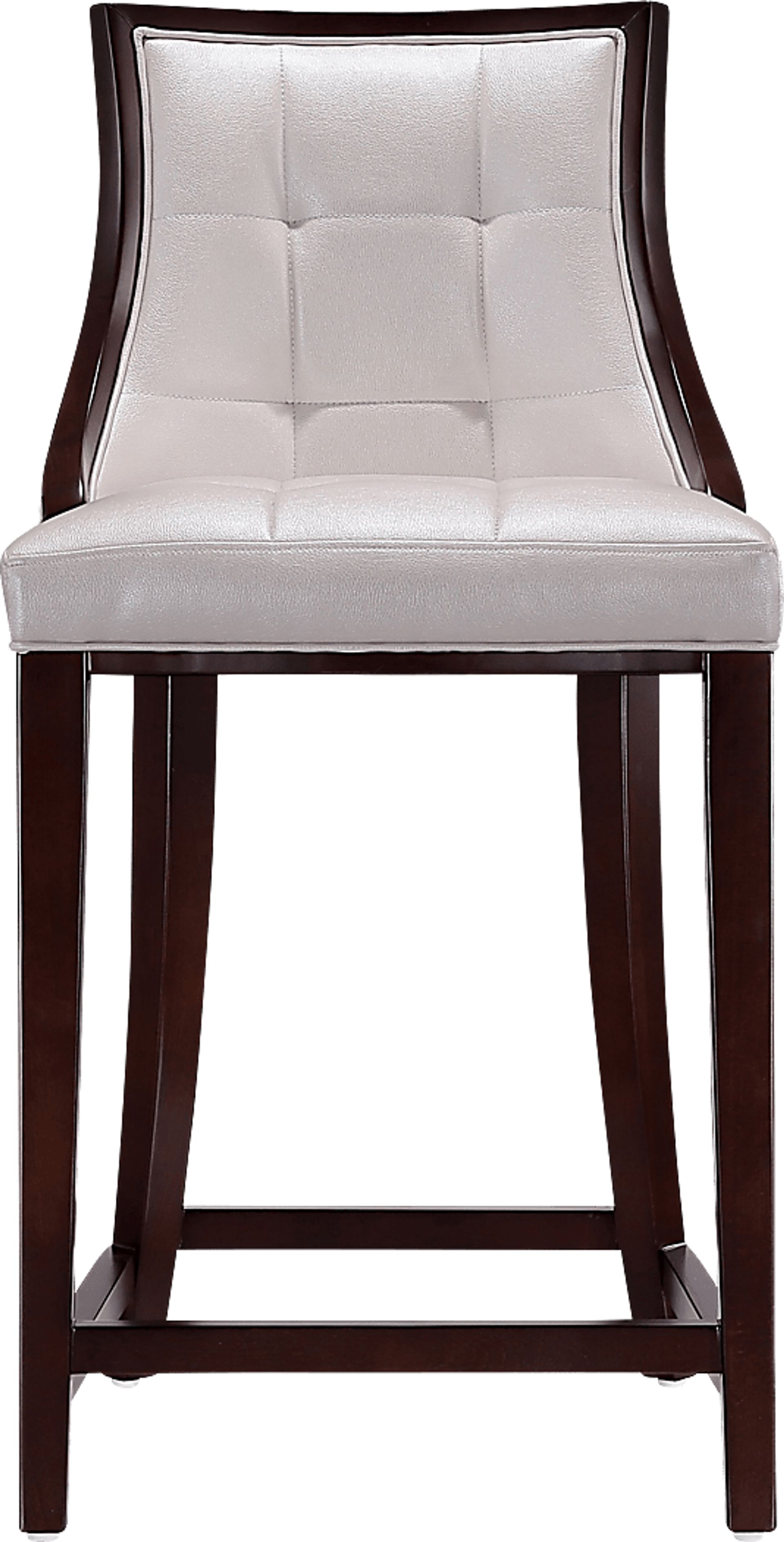 Cahabay White Counter Height Stool - Image 3