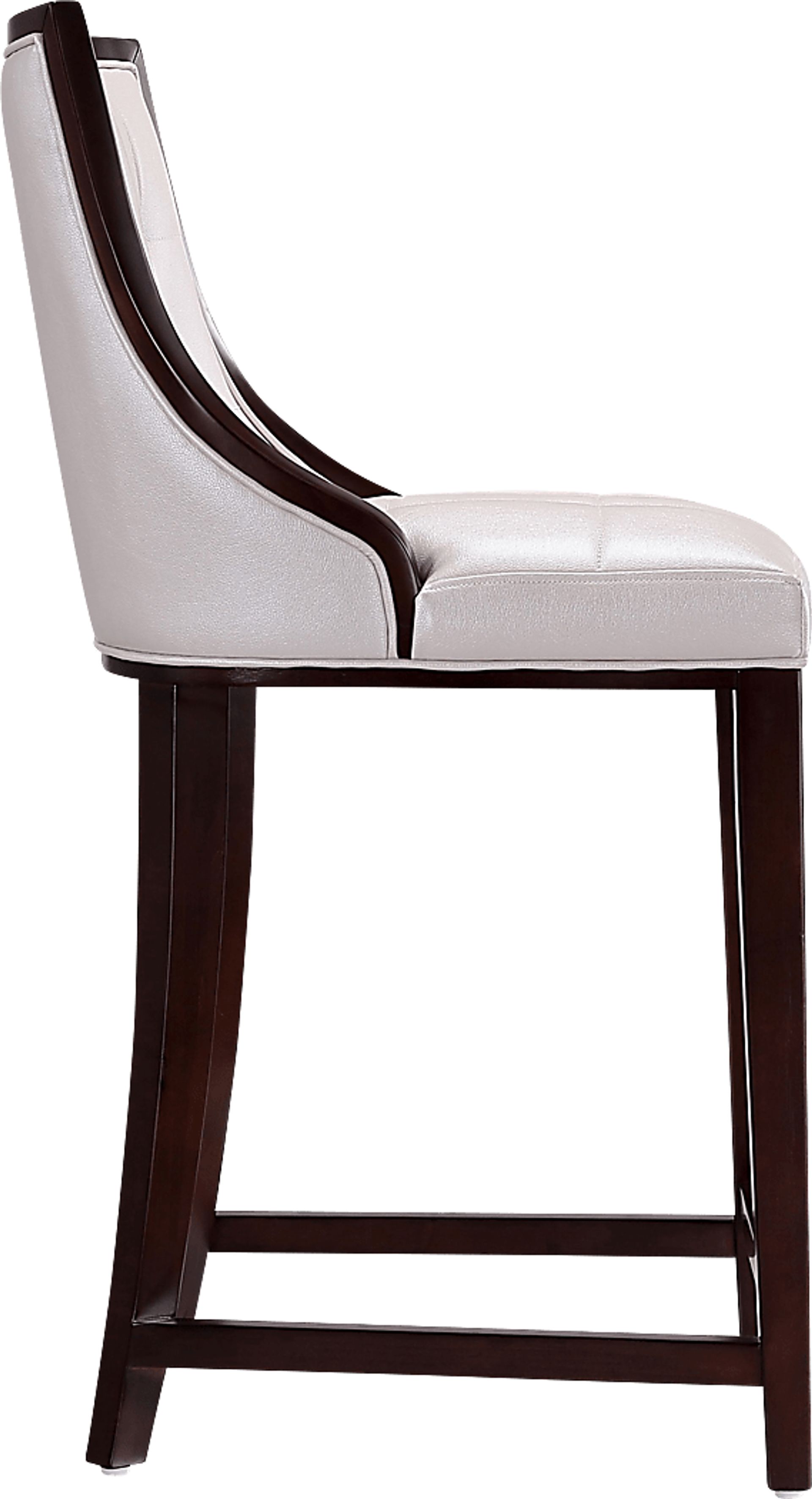 Cahabay White Counter Height Stool - Image 4