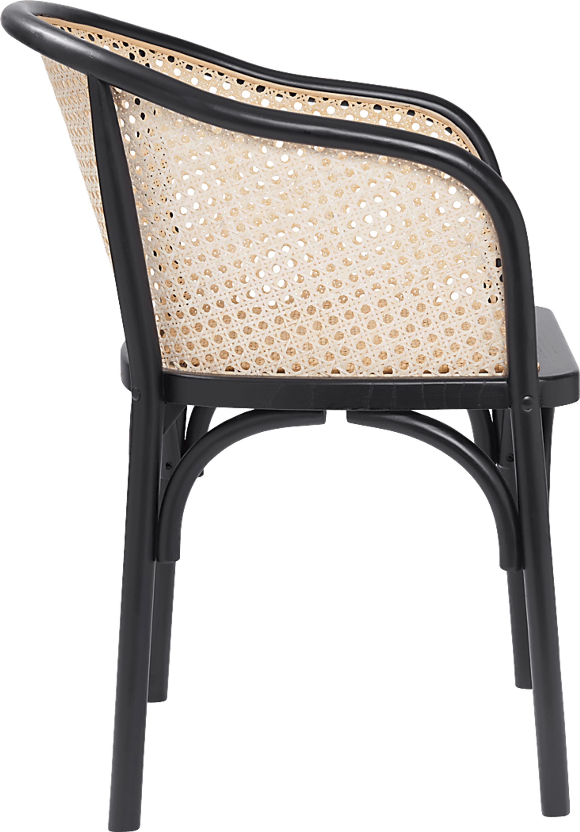 Cahic Black Arm Chair - Image 4