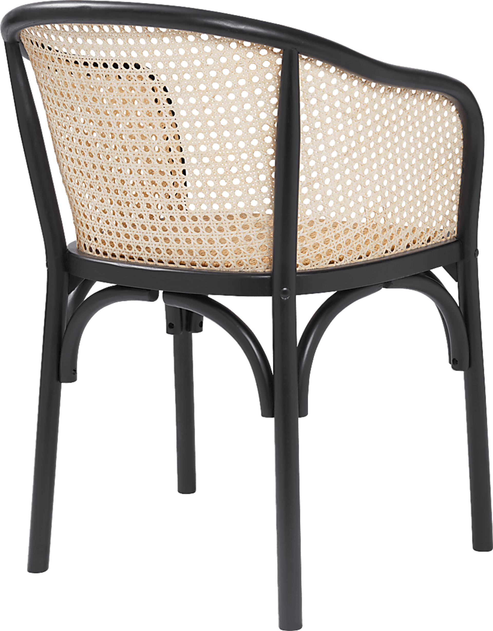 Cahic Black Arm Chair - Image 5