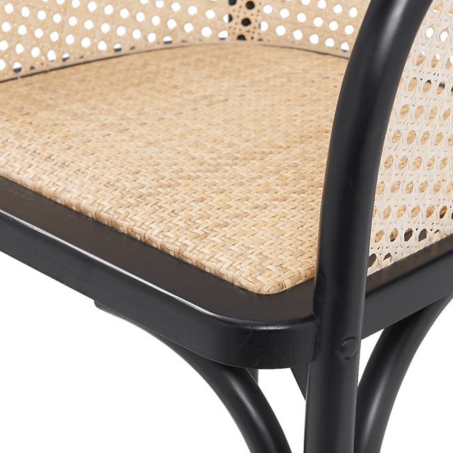 Cahic Black Arm Chair - Thumbnail - Image 7