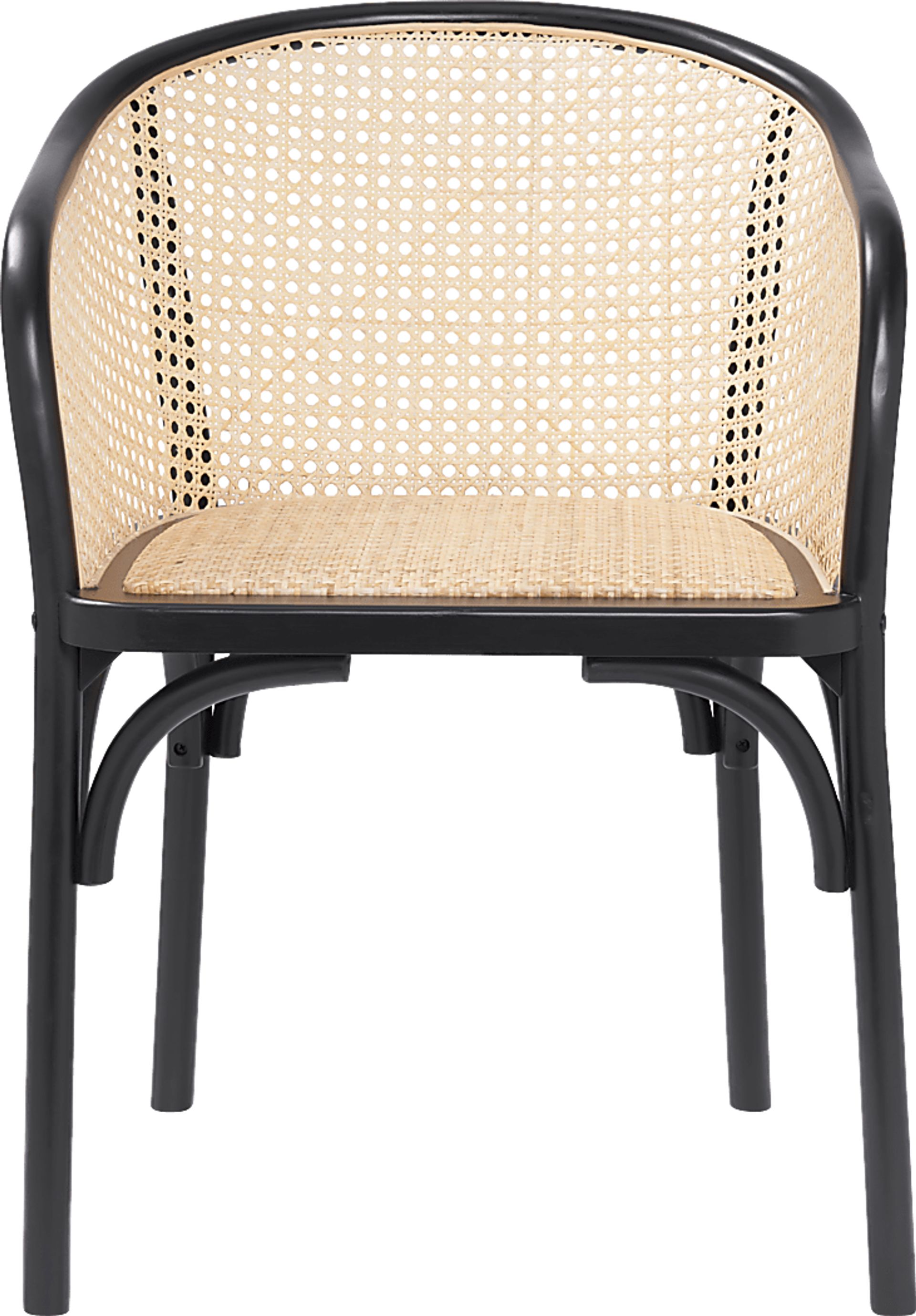 Cahic Black Arm Chair - Image 1