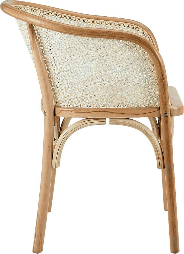 Cahic Natural Arm Chair - Thumbnail - Image 3